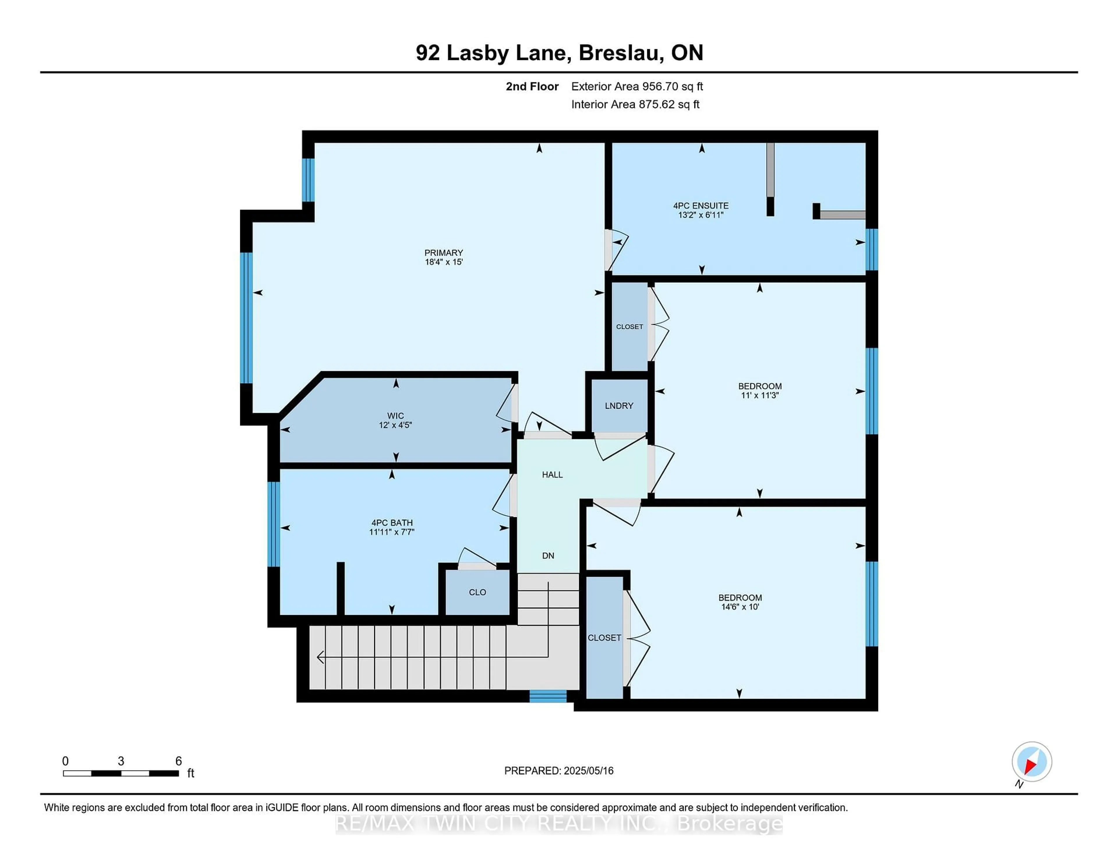 Floor plan for 92 Lasby Lane, Woolwich Ontario N0B 1M0