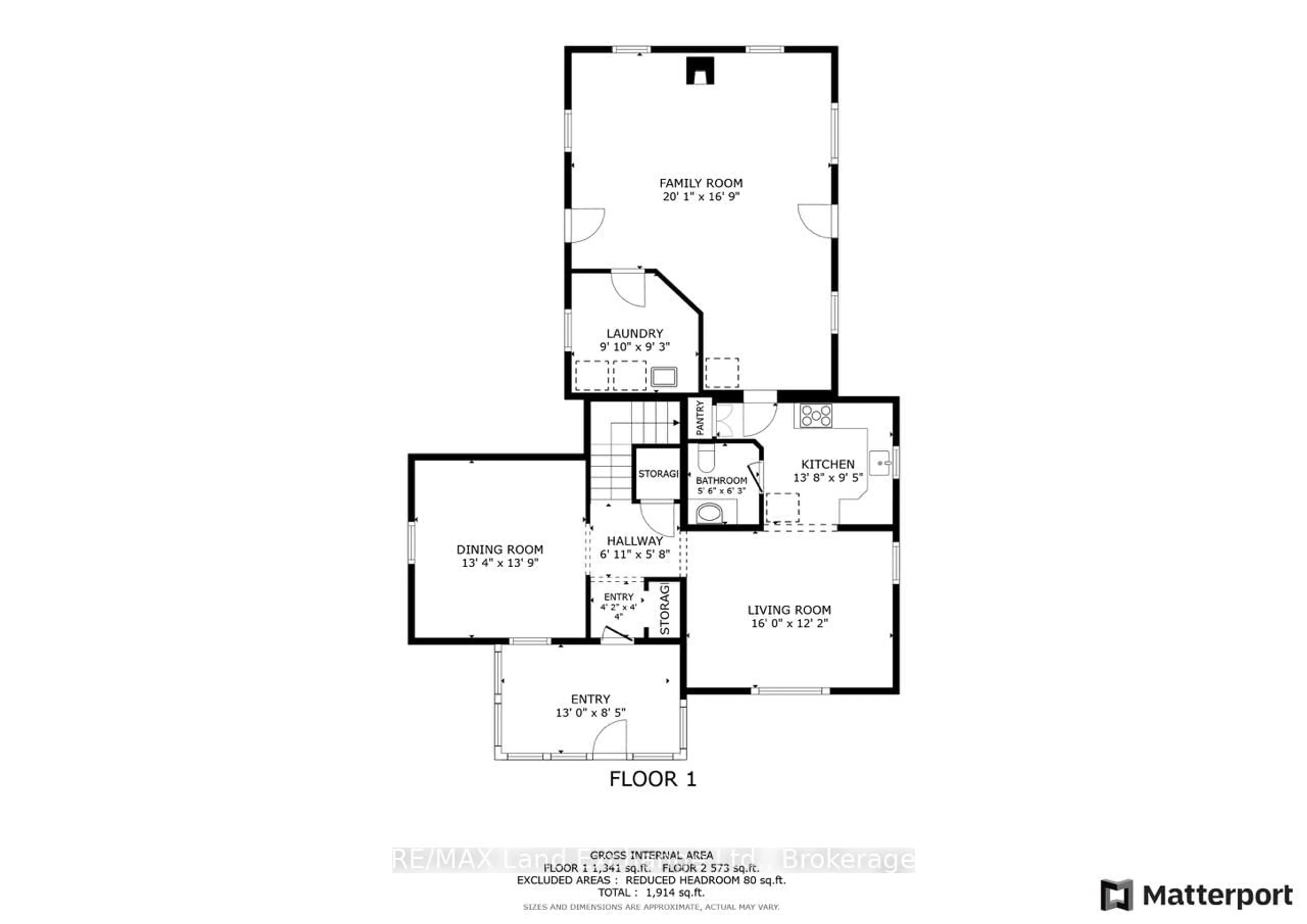 Floor plan for 439 Green St, Saugeen Shores Ontario N0H 2C0