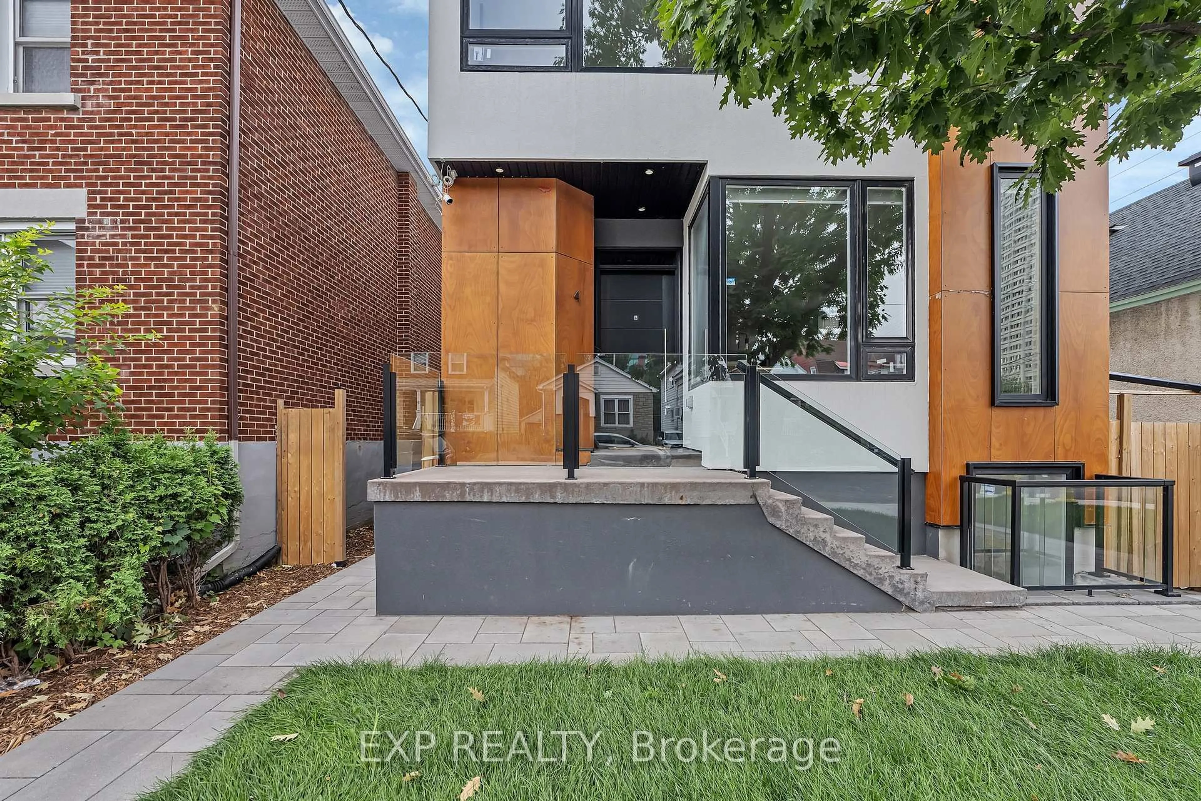 Home with brick exterior material, street for 4A HURON Ave, Ottawa Ontario K1Y 0V9