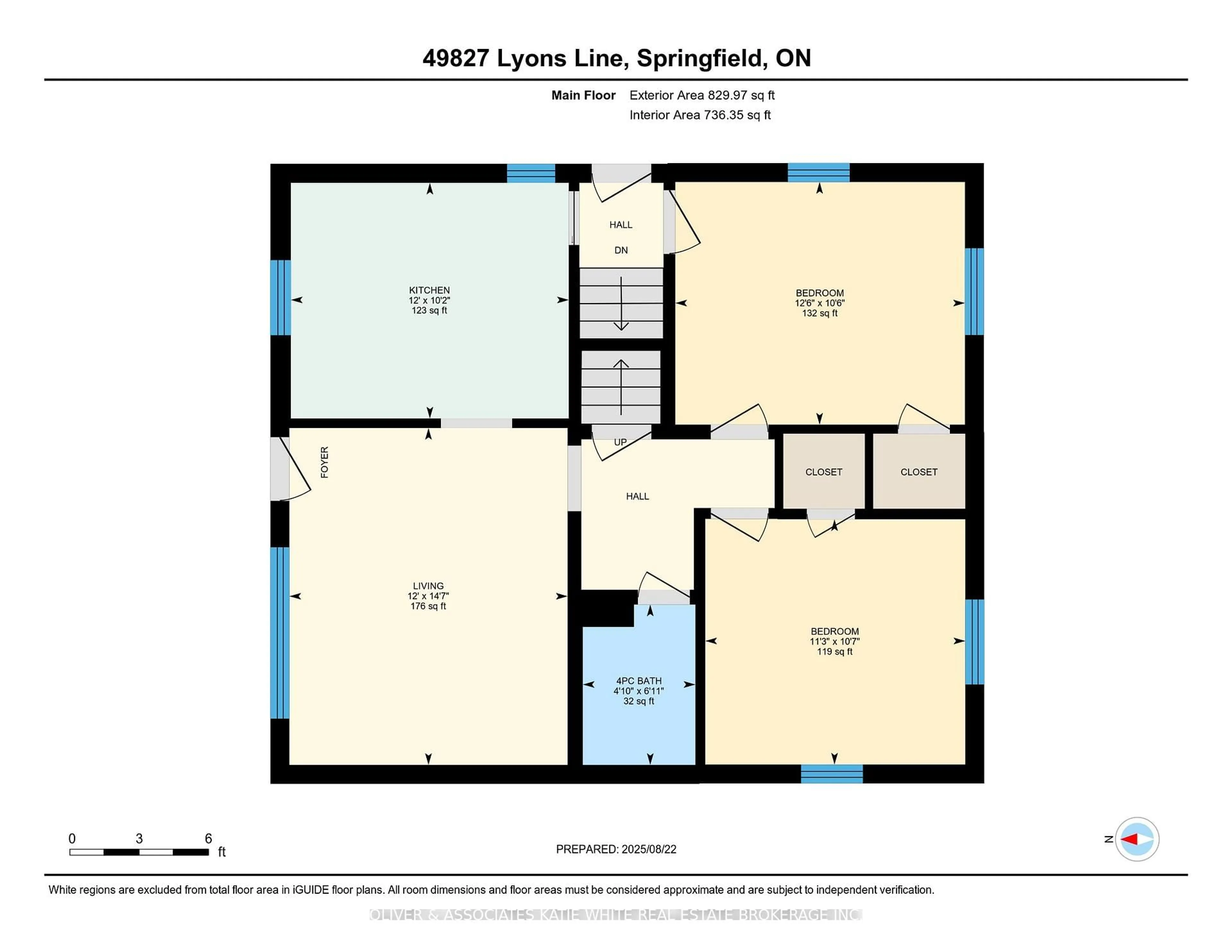 Floor plan for 49827 Lyons Line, Malahide Ontario N0L 2J0