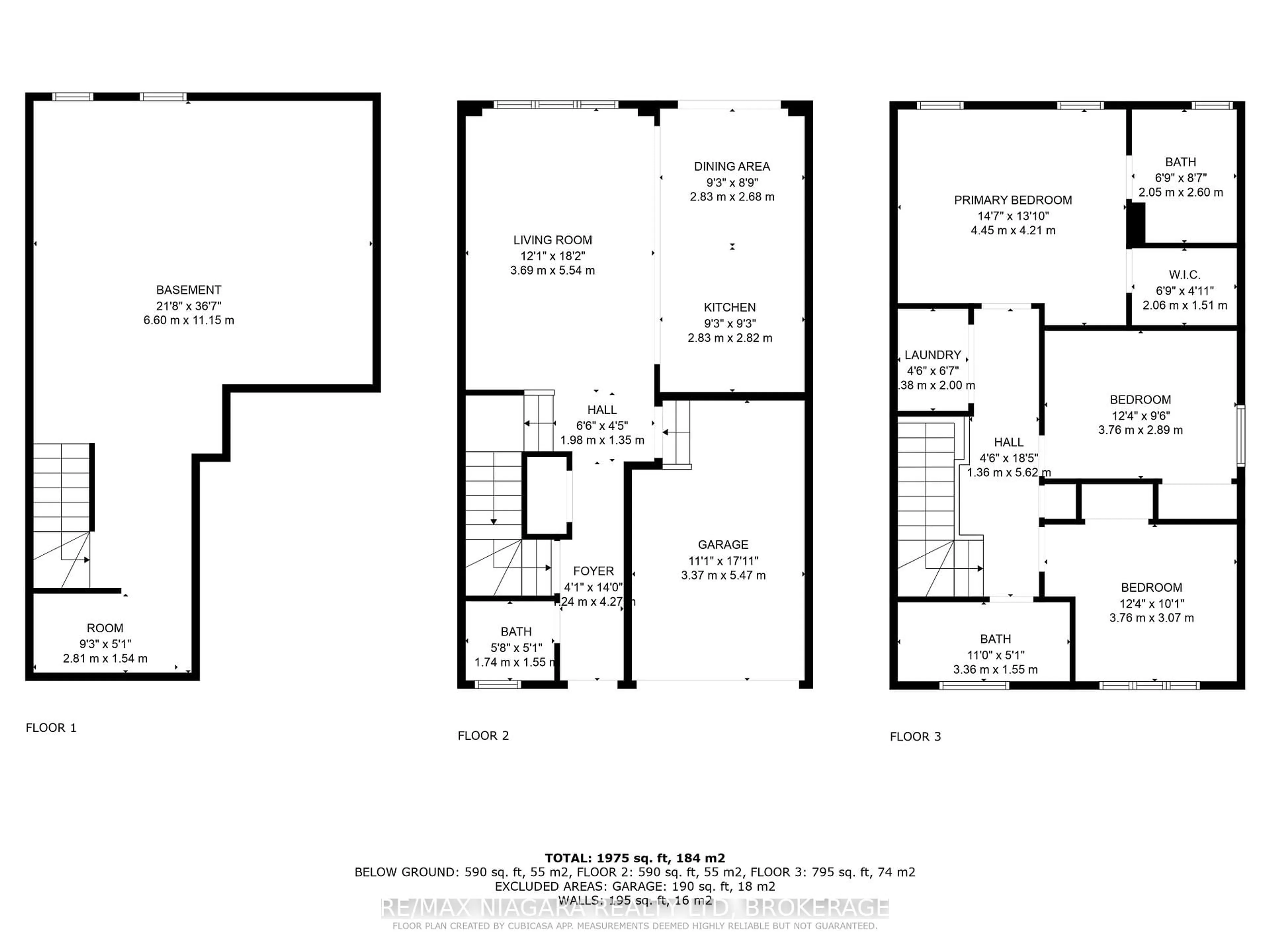 Floor plan for 106 Tumblewood Pl, Welland Ontario L3B 0J3