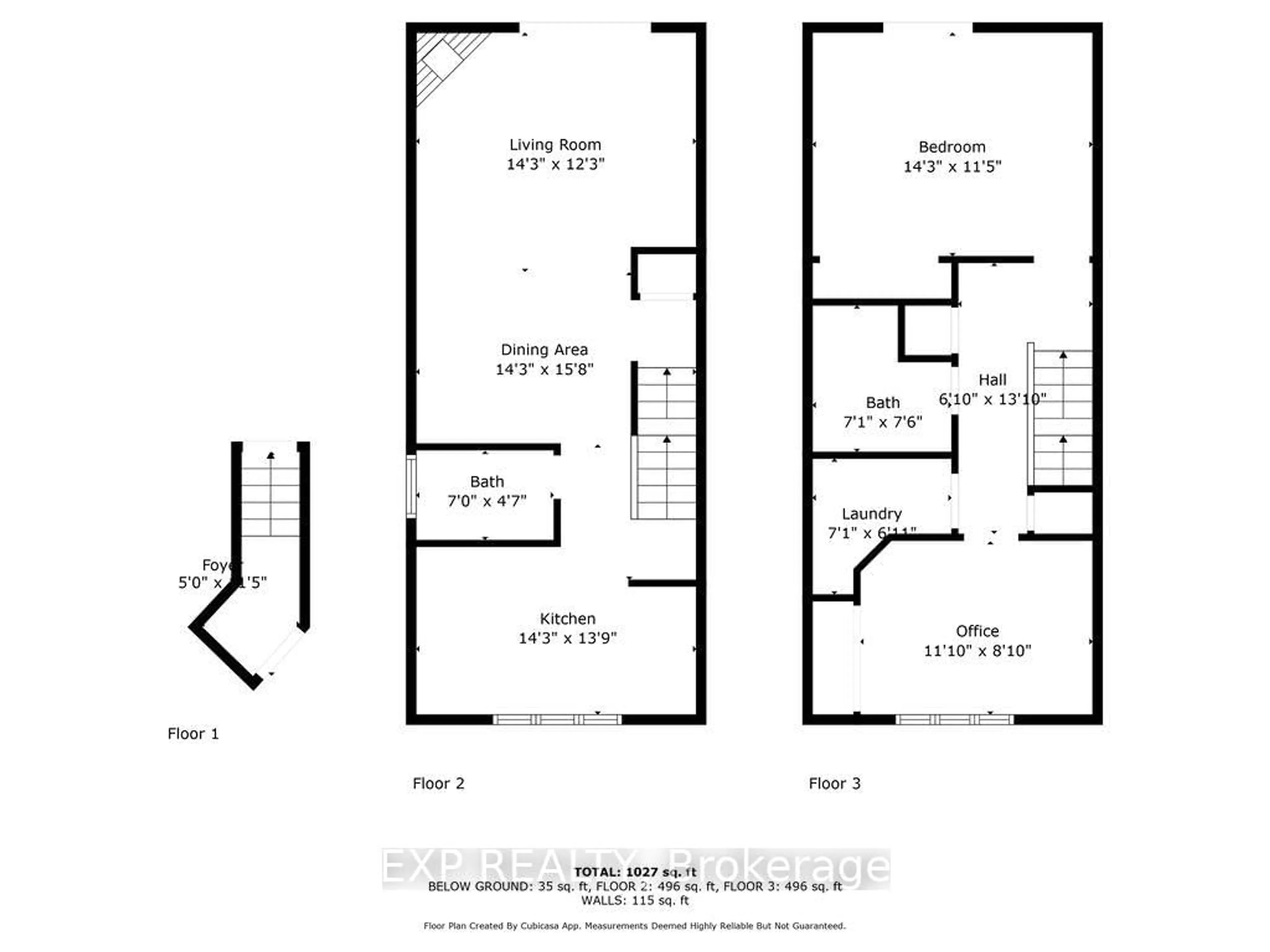 Floor plan for 299 Castor St #202, Russell Ontario K4R 1E9