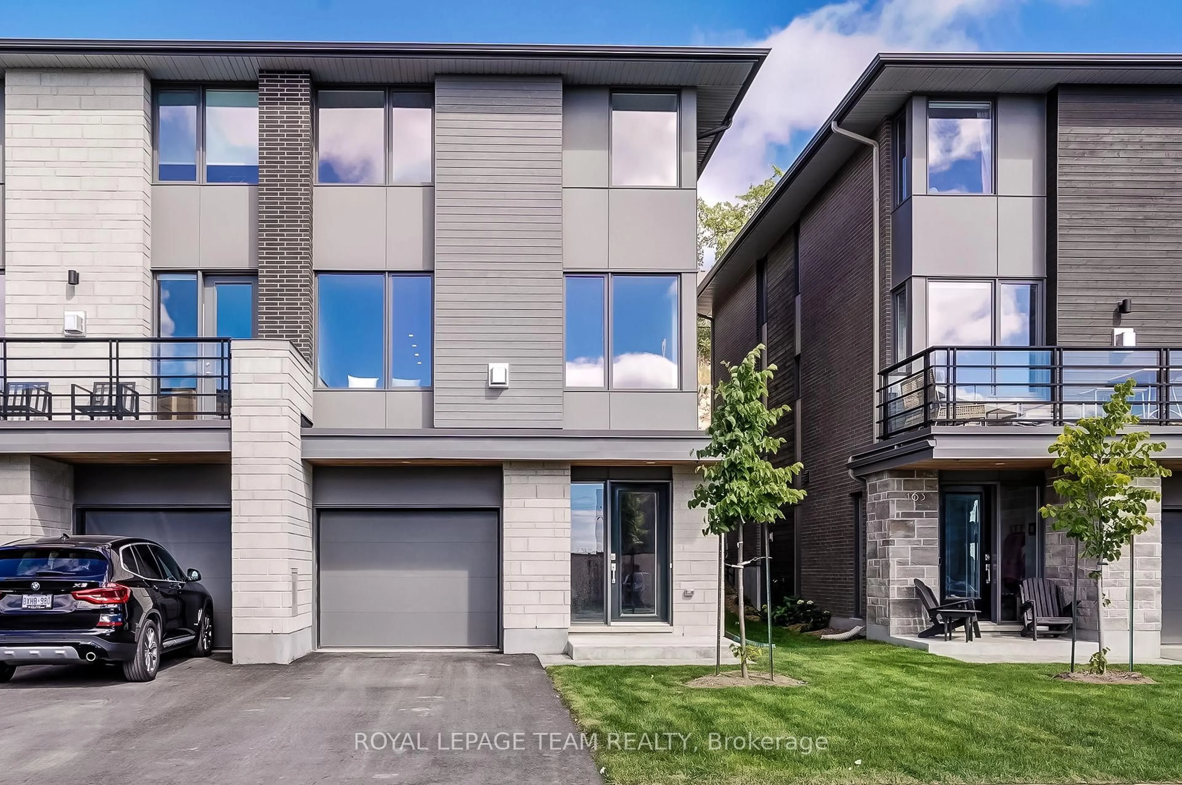 Home with brick exterior material, street for 161 Boundstone Way, Ottawa Ontario K2T 0M5