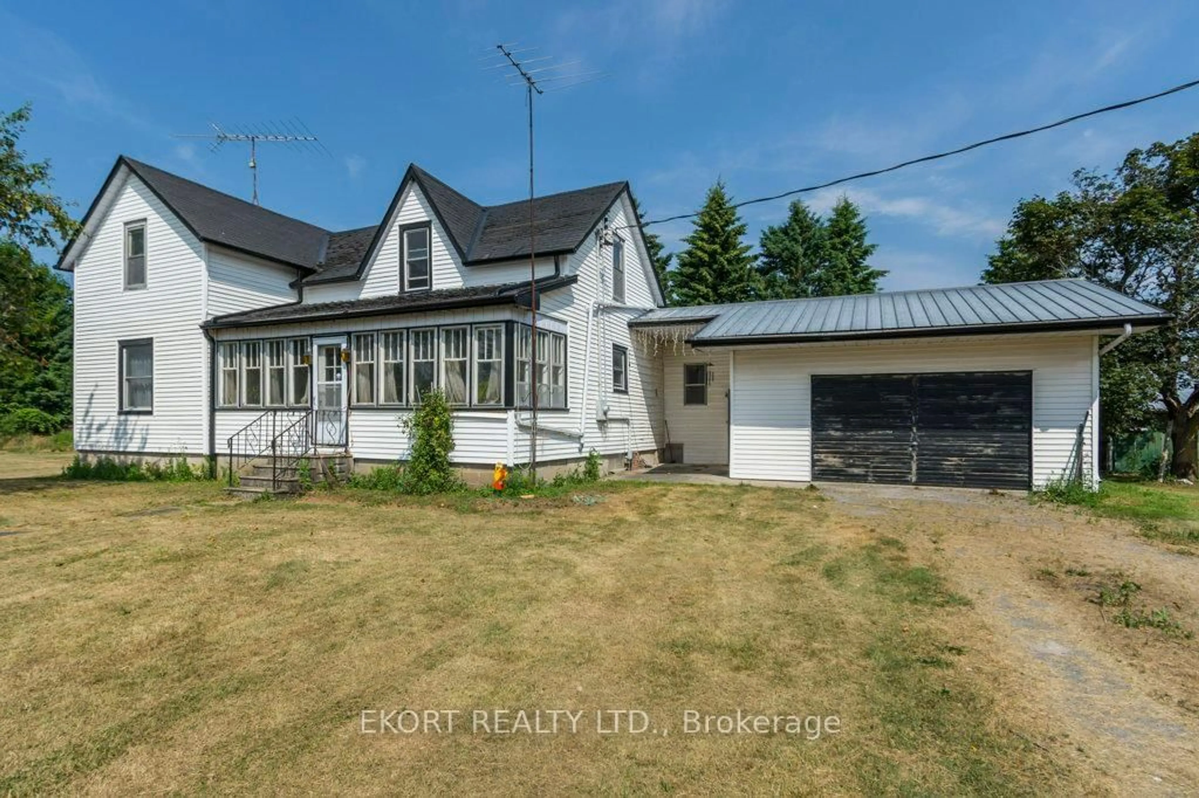 A pic from outside/outdoor area/front of a property/back of a property/a pic from drone, building for 1172 Salem Rd, Prince Edward County Ontario K0K 1T0