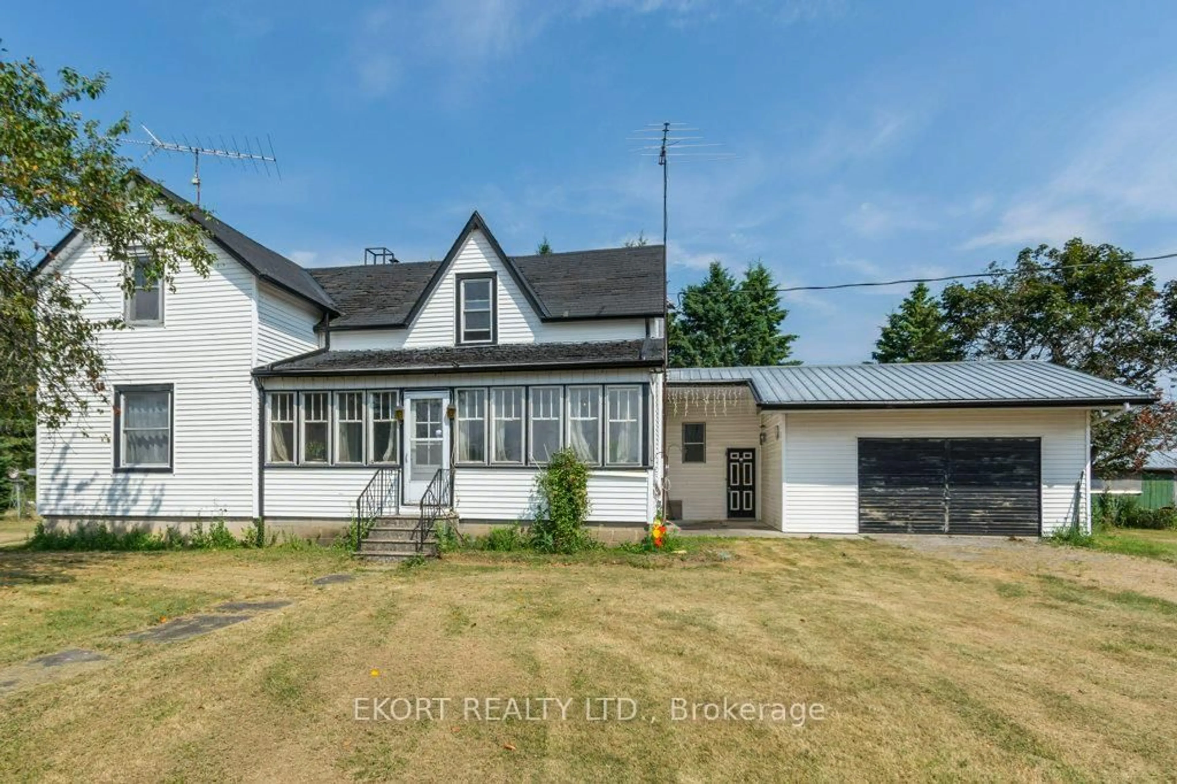 A pic from outside/outdoor area/front of a property/back of a property/a pic from drone, street for 1172 Salem Rd, Prince Edward County Ontario K0K 1T0