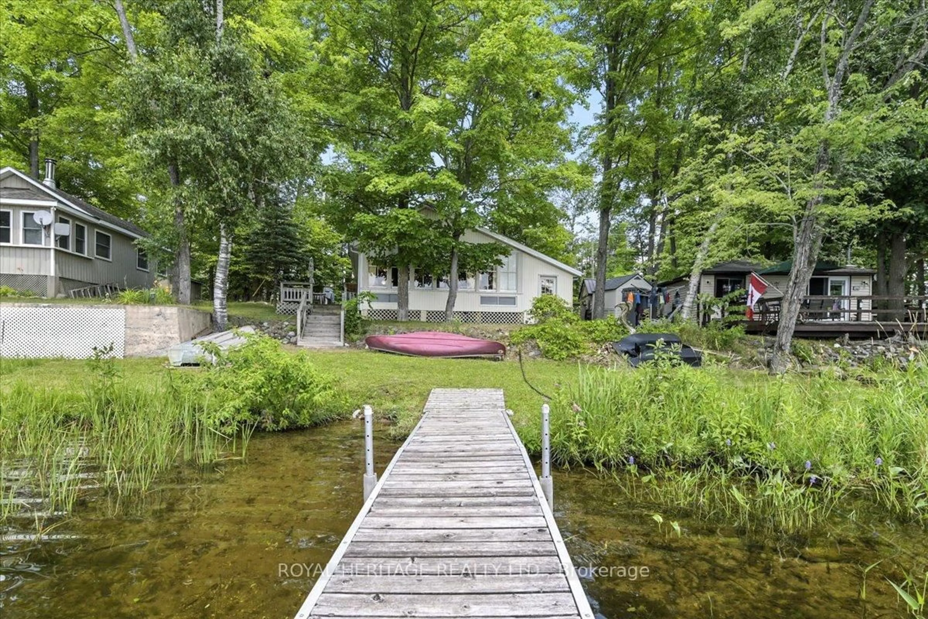 Patio, water/lake/river/ocean view for 58 Fire Route 30, Havelock-Belmont-Methuen Ontario K0L 1Z0