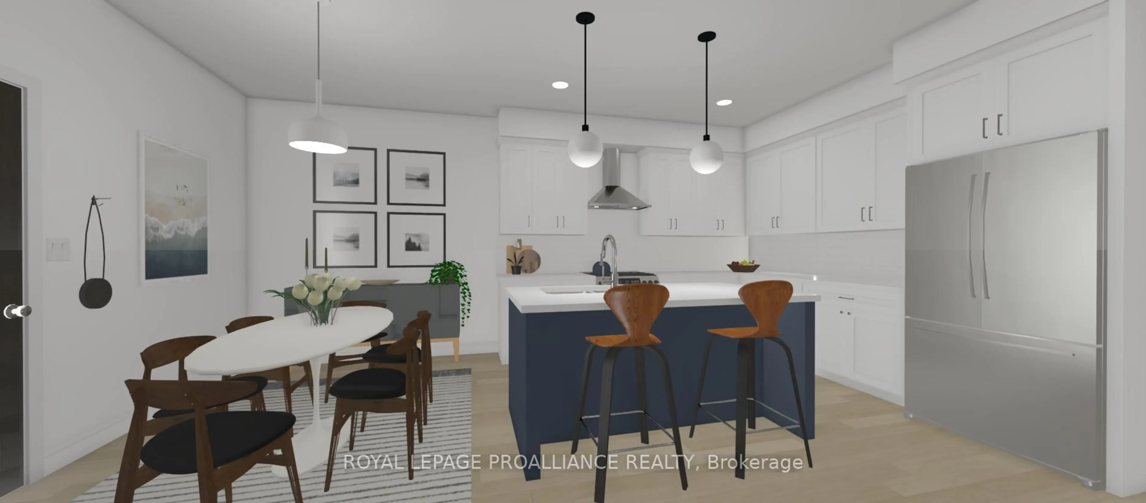 Open concept kitchen, unknown for 953 John Fairhurst Blvd, Cobourg Ontario K9A 1L9