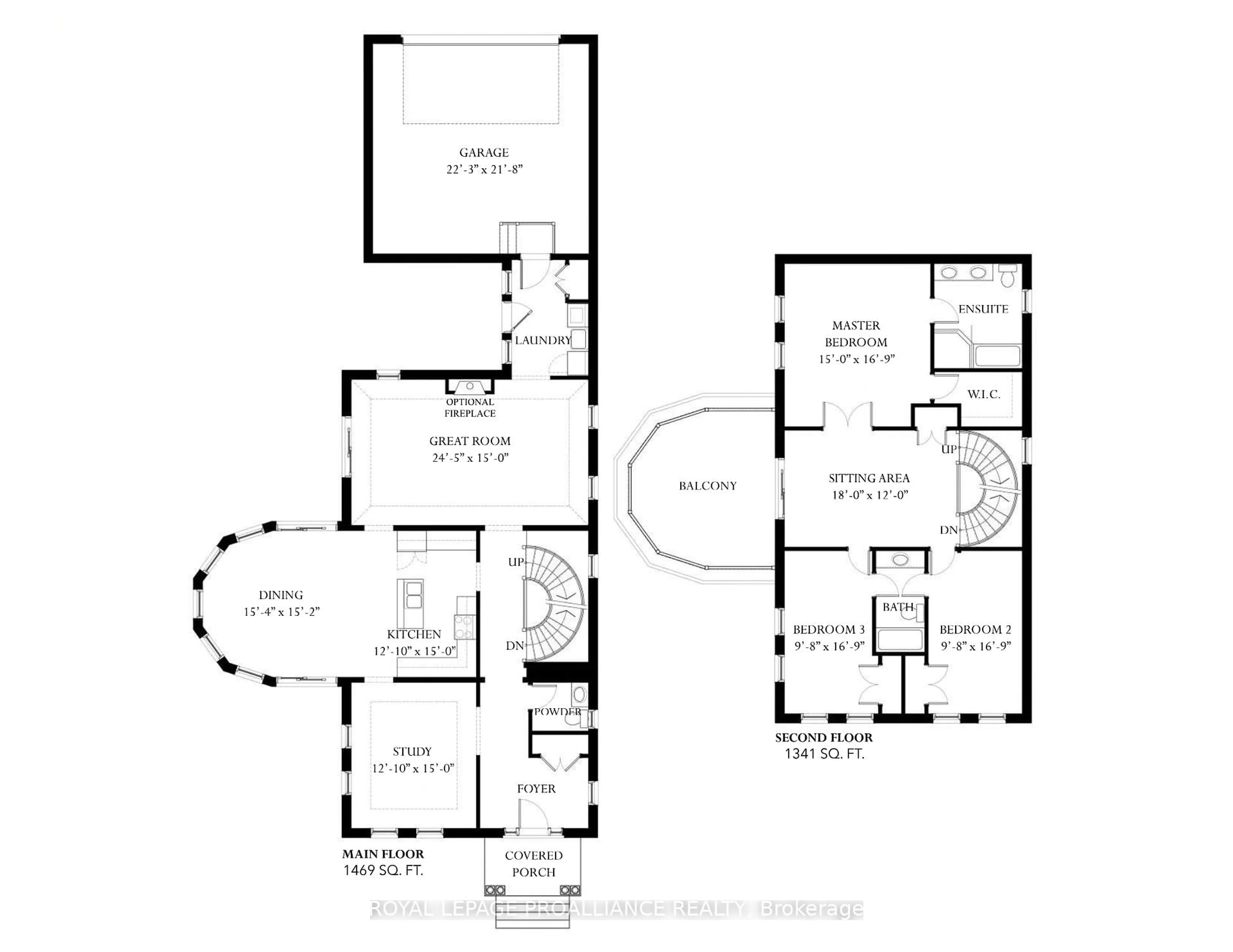 Floor plan for 943 Ernest Allen Blvd, Cobourg Ontario K9A 1W9