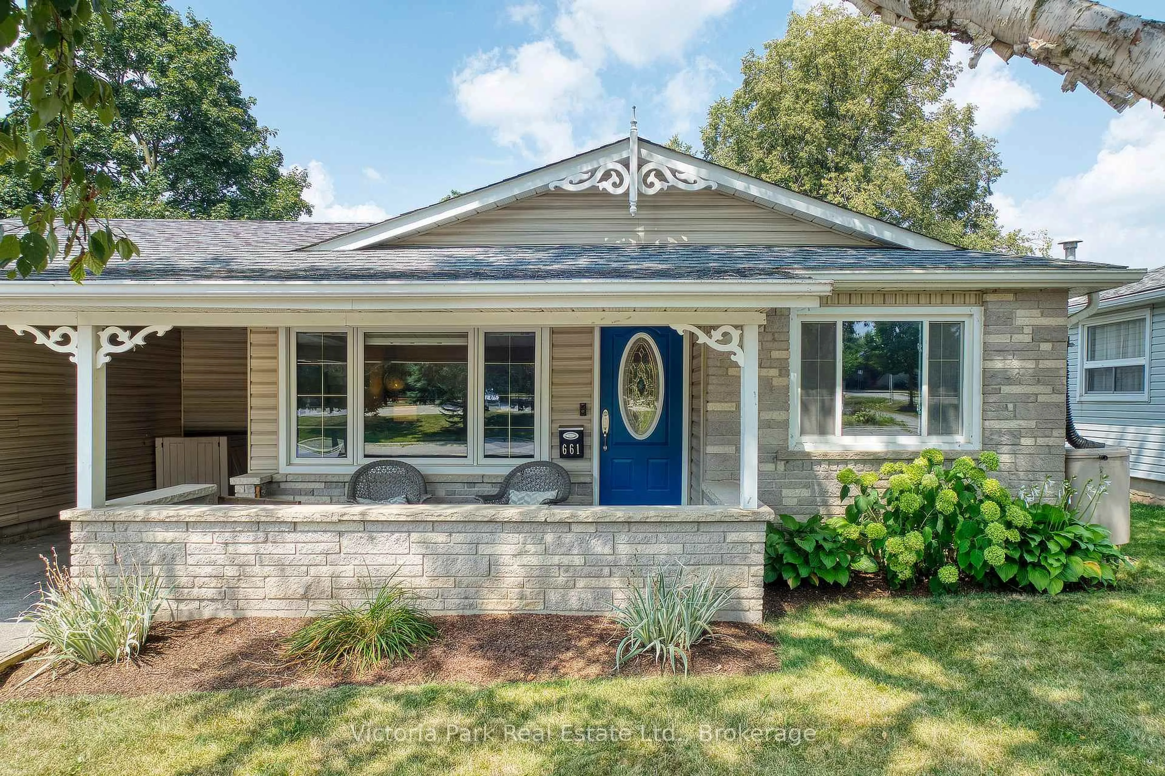 Home with brick exterior material, street for 661 Glen Forrest Blvd, Waterloo Ontario N2L 4K4