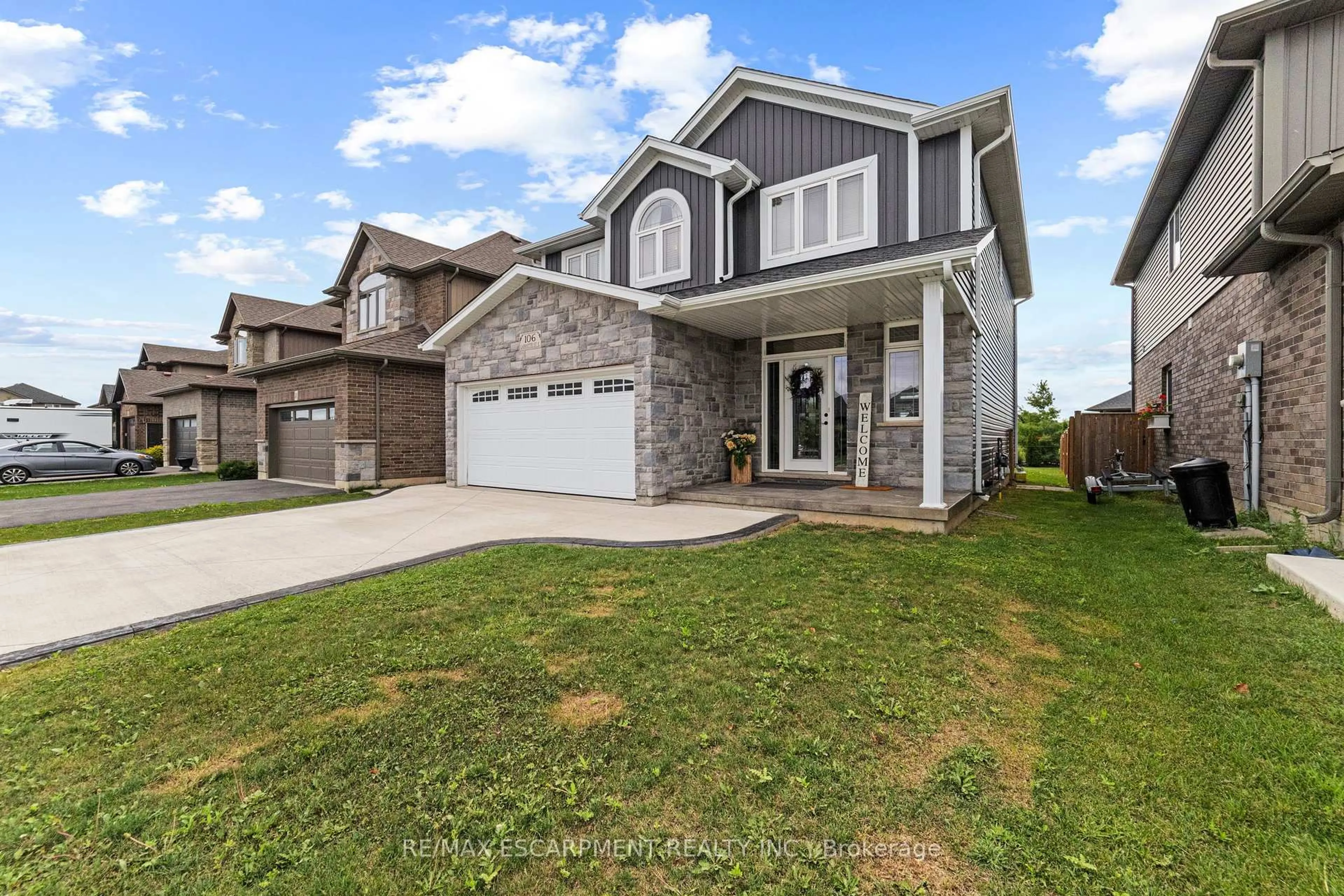 Home with brick exterior material, street for 106 LAFAYETTE St, Haldimand Ontario N0A 1J0