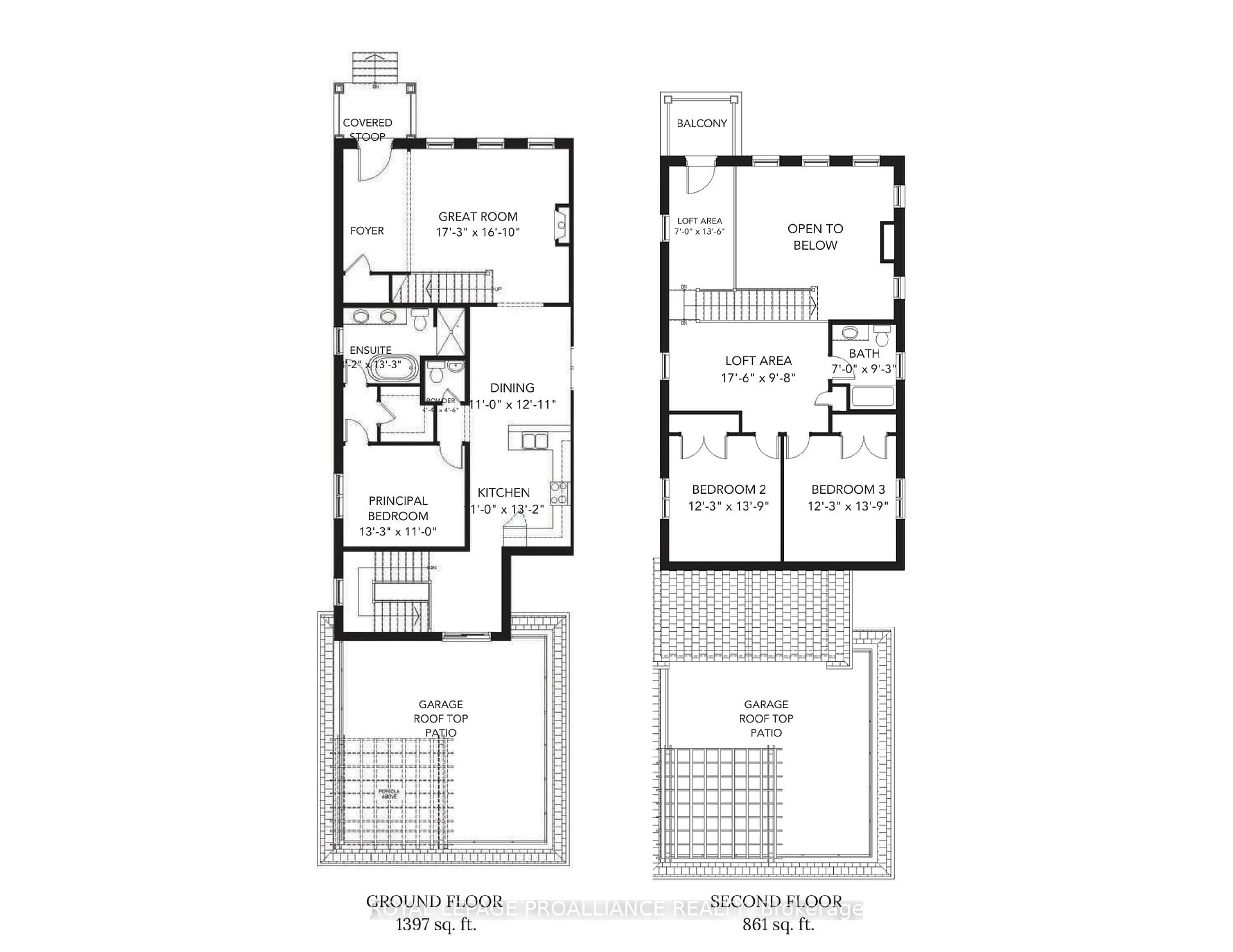 Floor plan for 925 John Fairhurst Blvd, Cobourg Ontario K9A 1L9