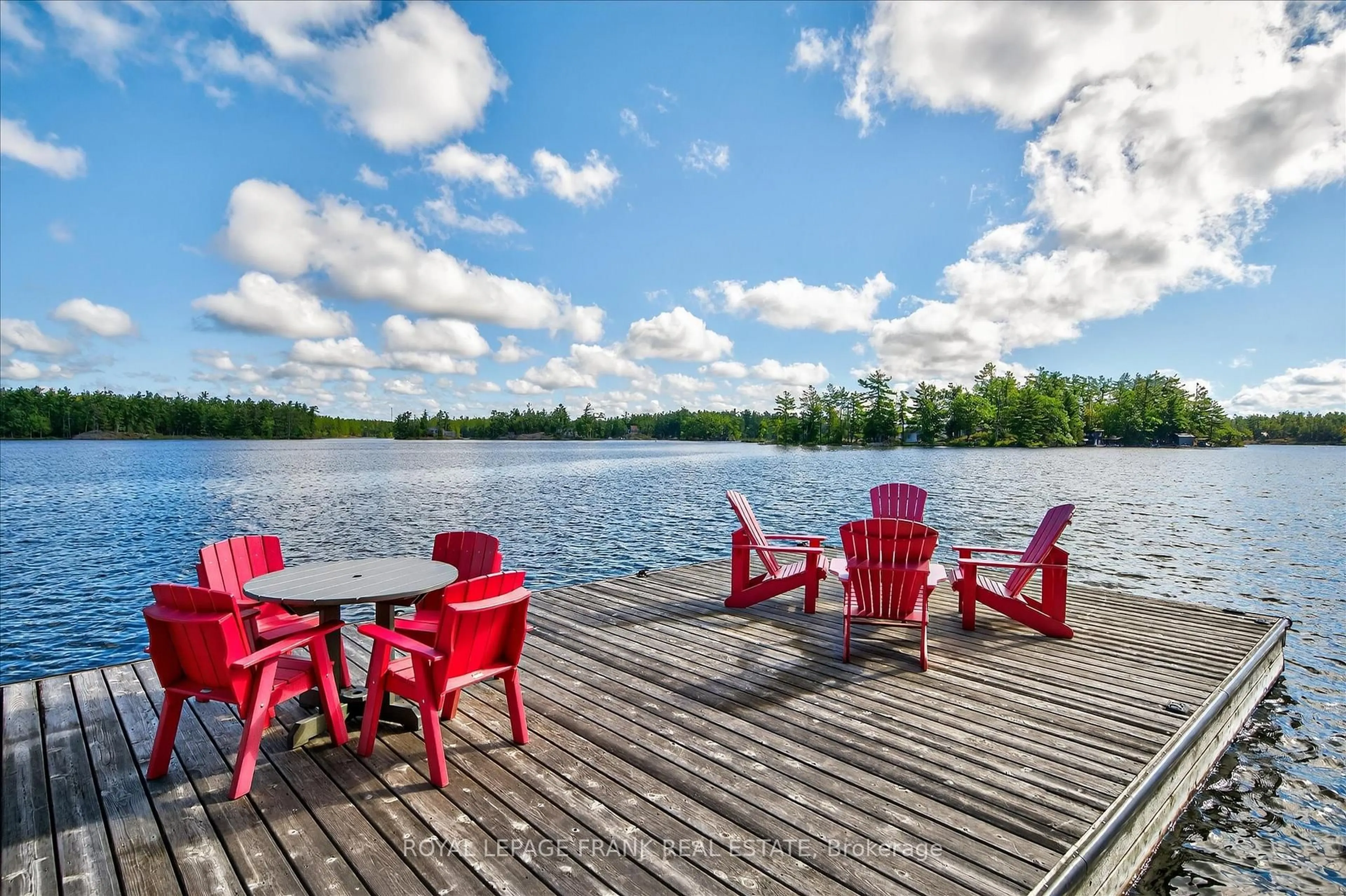 Patio, water/lake/river/ocean view for 2832 Fire Route 47, Selwyn Ontario K0L 2H0