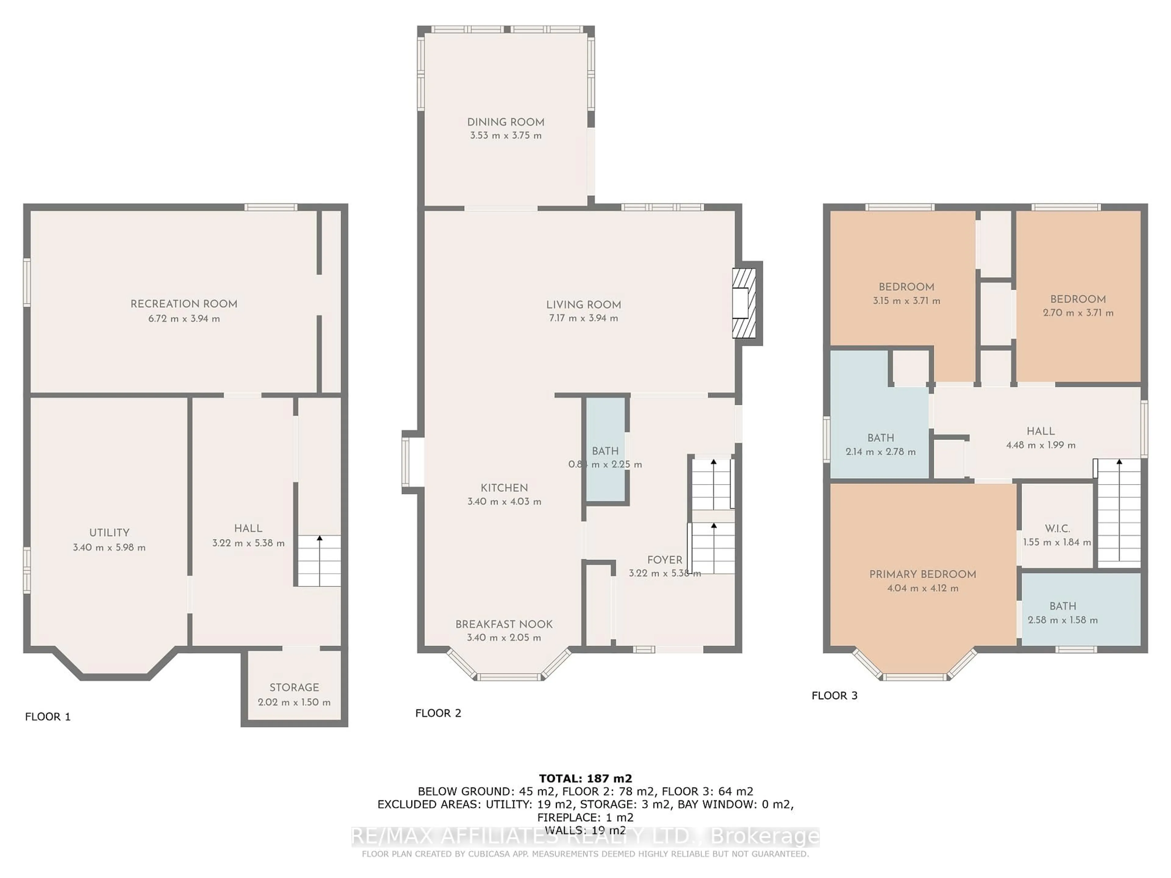Floor plan for 2C Baxter Dr, Brockville Ontario K6V 3T8
