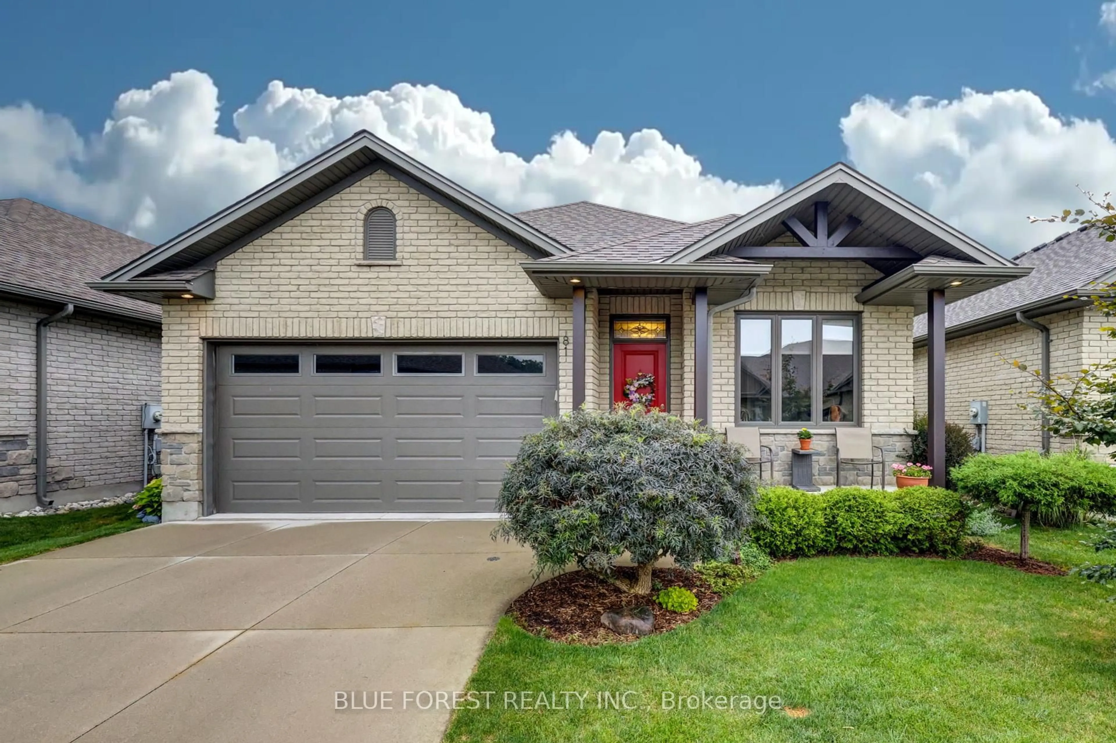 Home with brick exterior material, street for 9 Dausett Dr #81, Middlesex Centre Ontario N0L 1R0