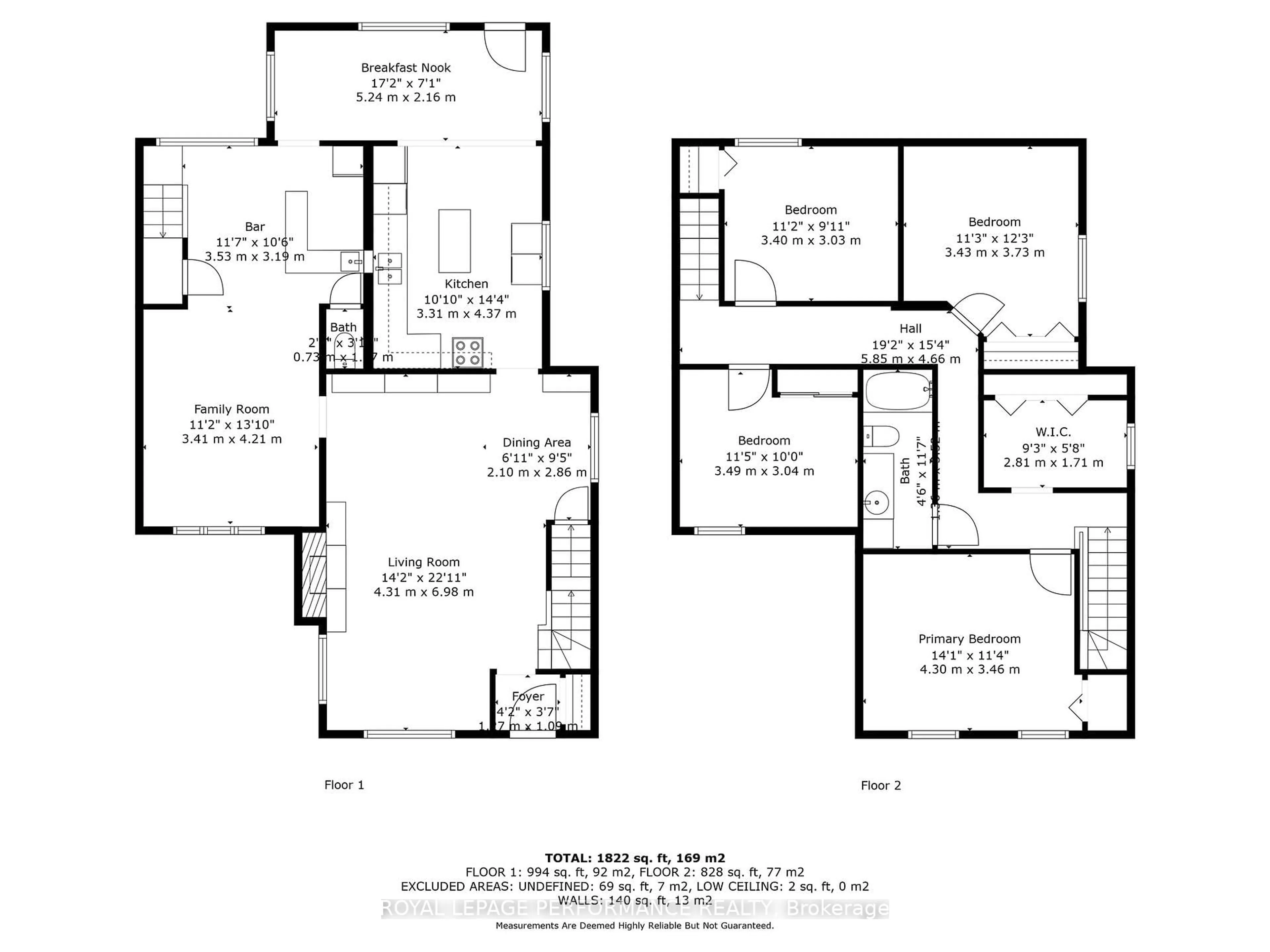 Floor plan for 20 Fifth St, Cornwall Ontario K6J 2T4