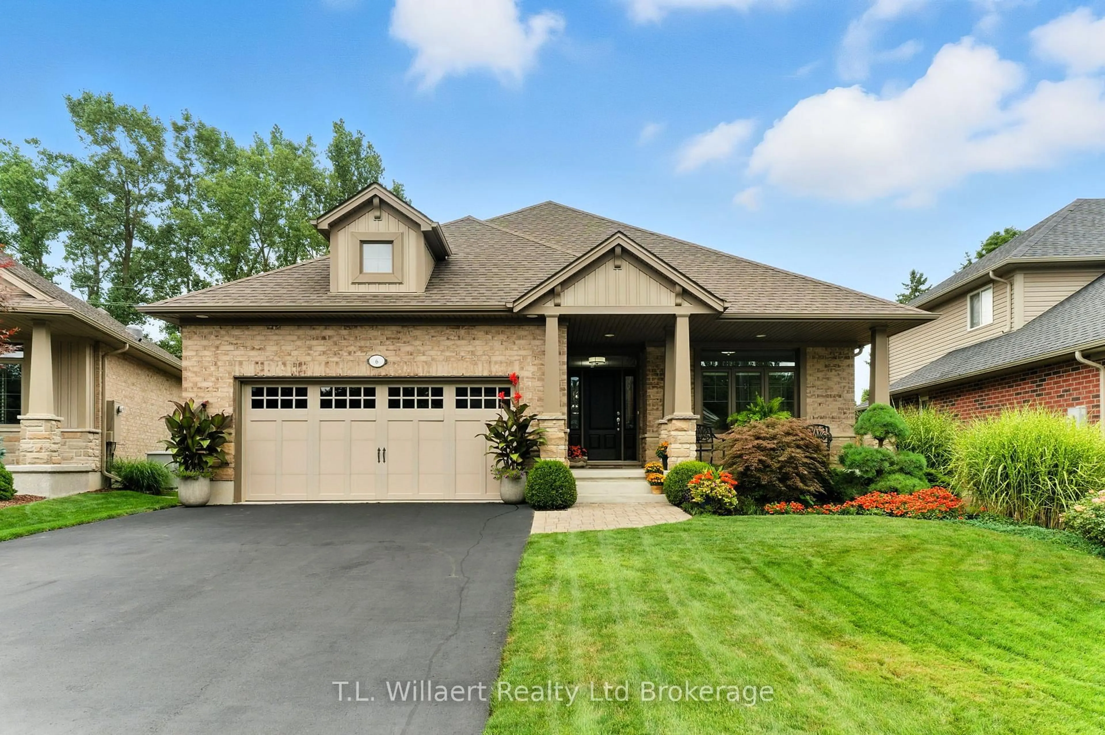 Home with brick exterior material, street for 6 Colin Ave, Tillsonburg Ontario N4G 0E5