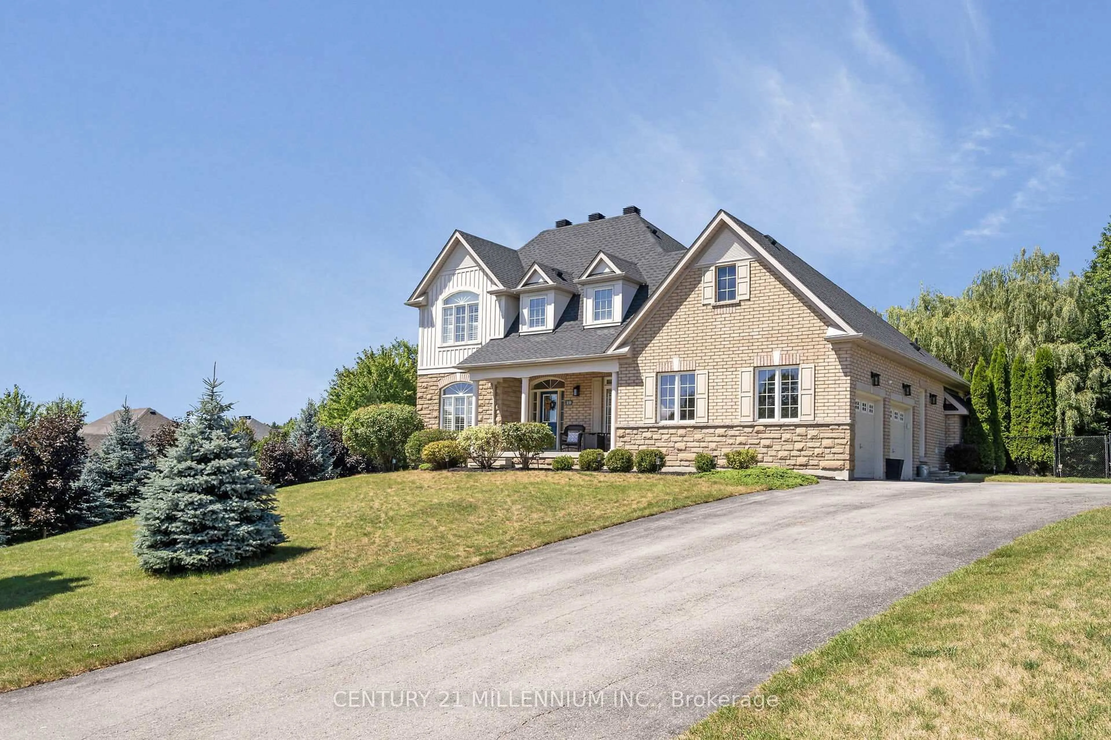 Home with brick exterior material, street for 19 Leader Crt, Erin Ontario N0B 1Z0