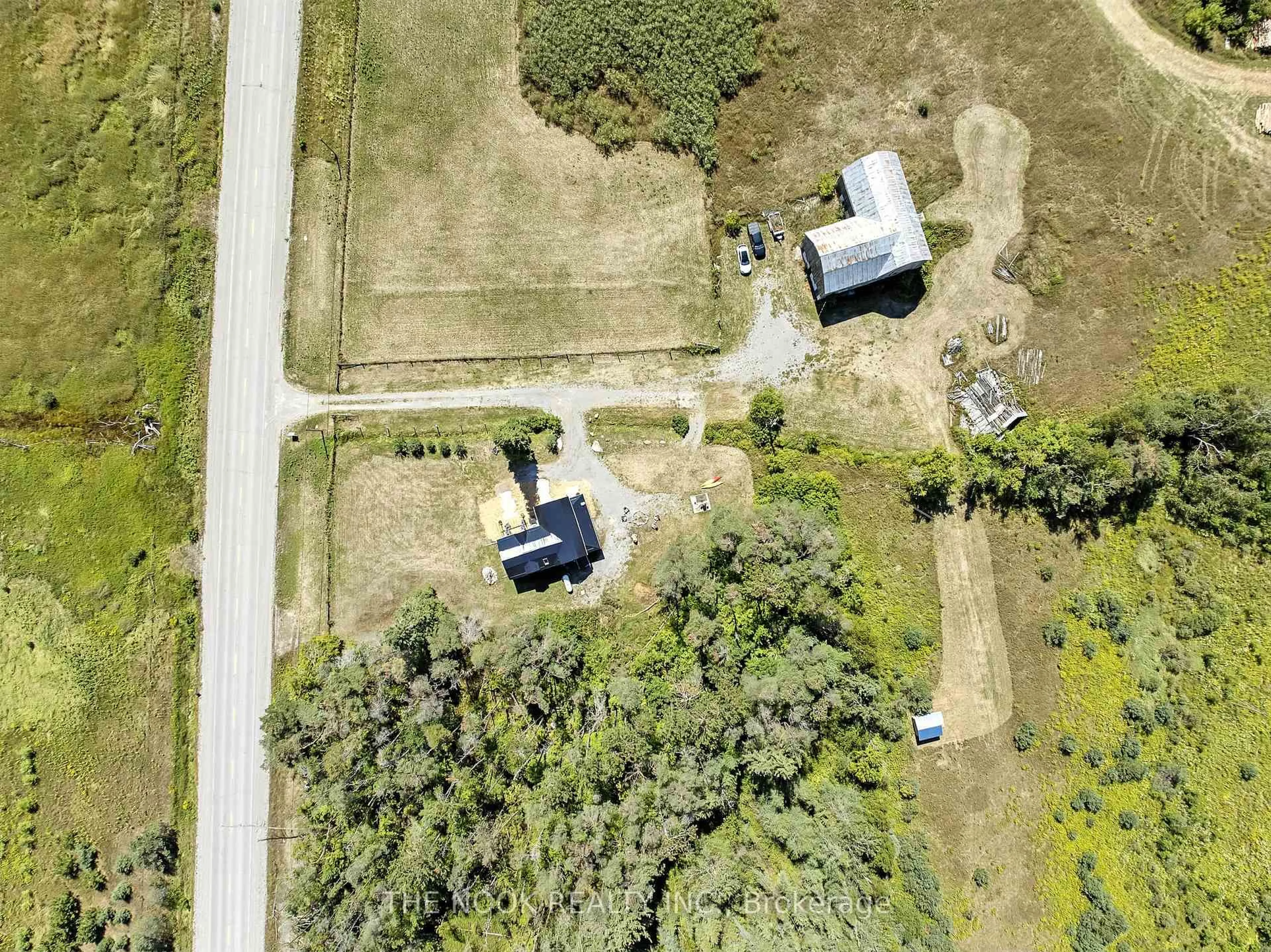 A pic from outside/outdoor area/front of a property/back of a property/a pic from drone, unknown for 2011 Cty Road 121 Rd, Kawartha Lakes Ontario K0M 1N0