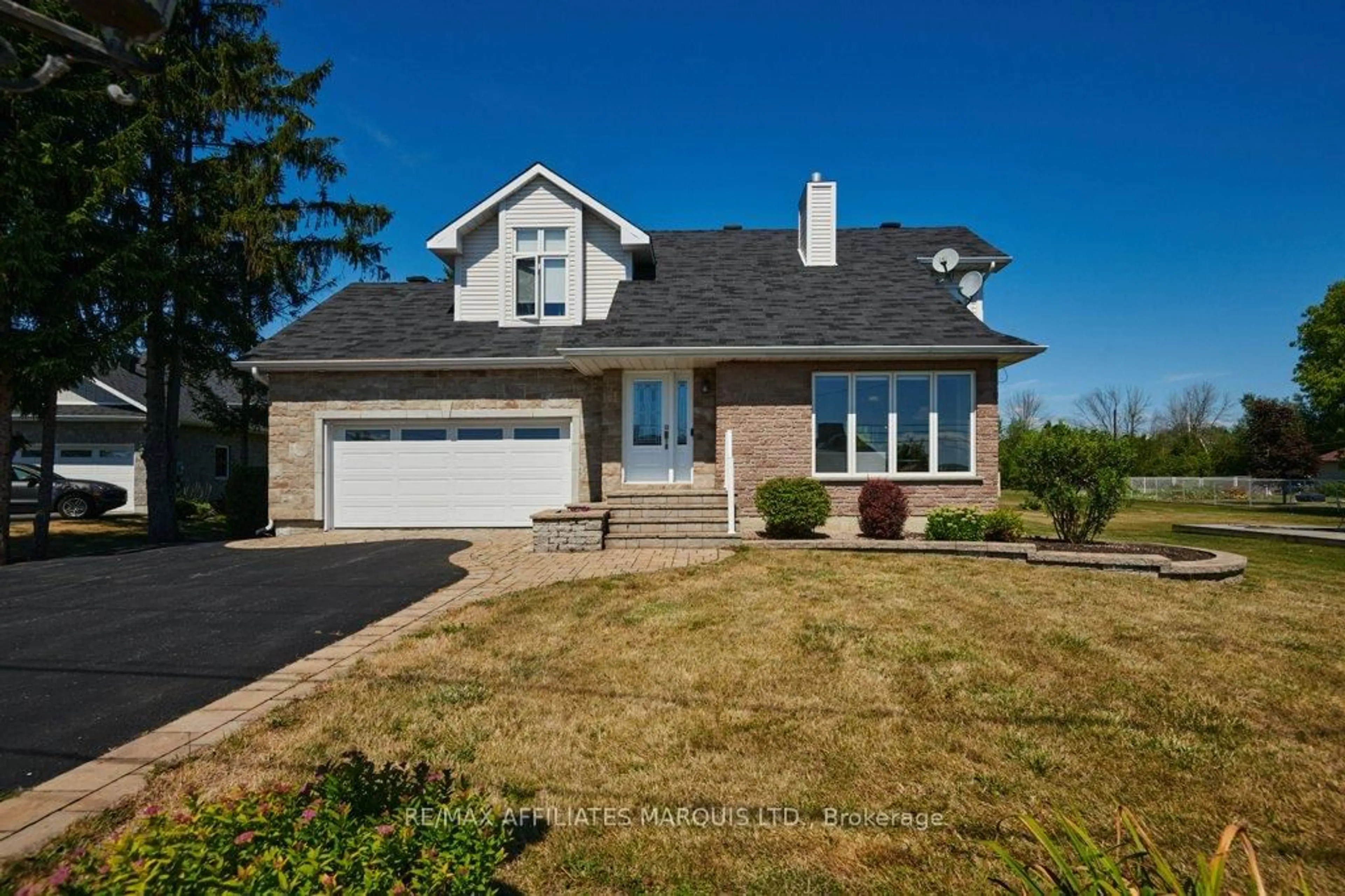 Home with brick exterior material, street for 18235 County Rd 2 Rd, South Glengarry Ontario K6H 5R5