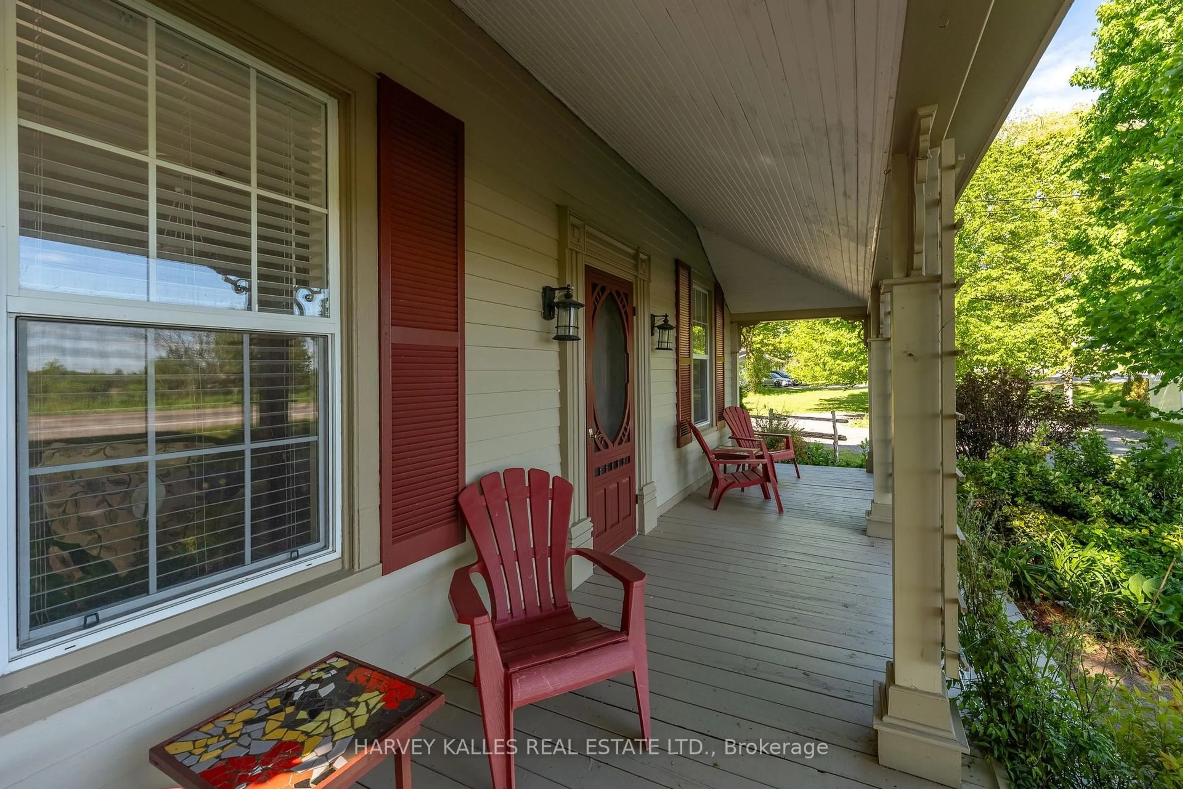 Patio, street for 14782 Loyalist Pkwy, Prince Edward County Ontario K0K 1G0