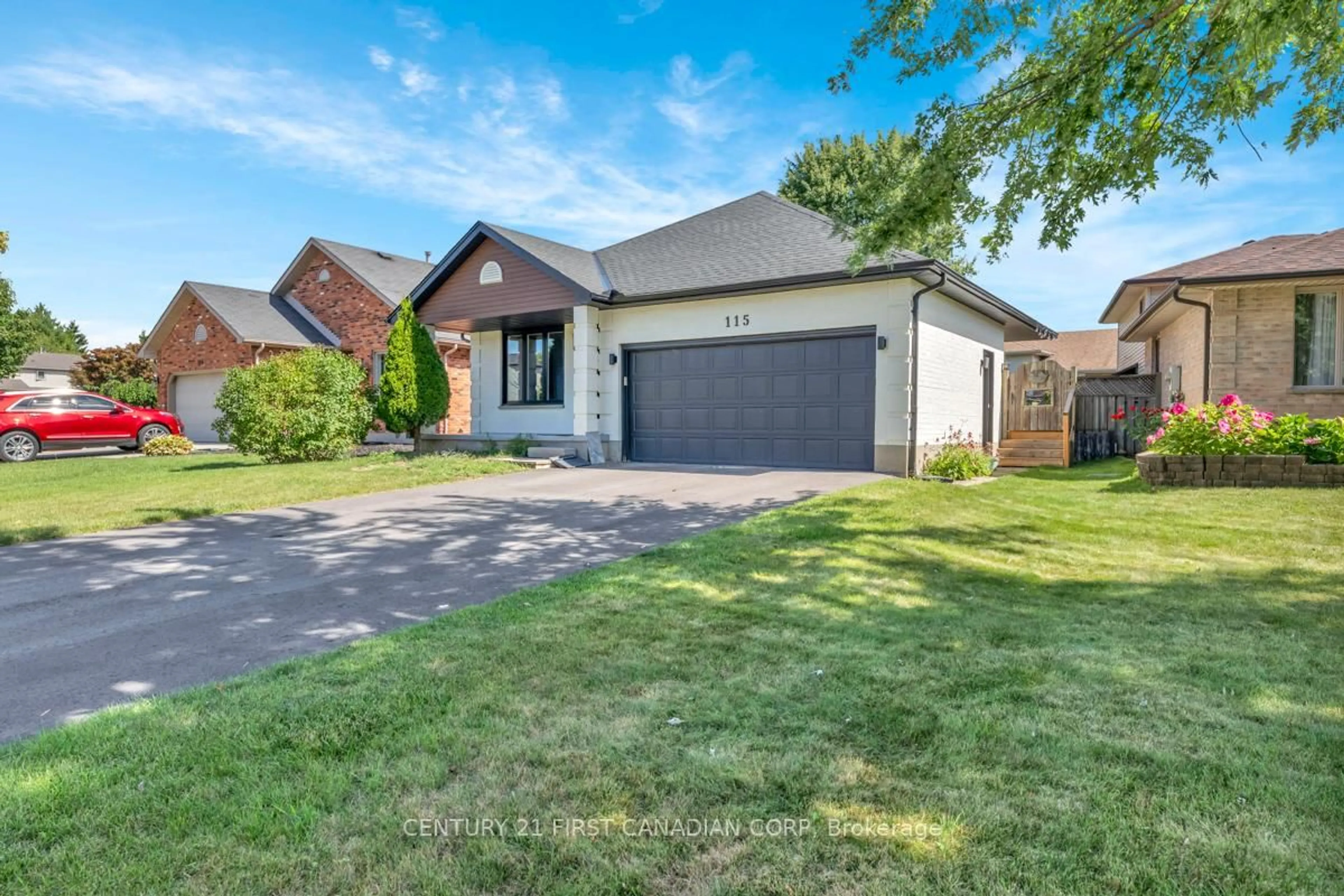 Home with brick exterior material, street for 115 Josselyn Dr, London South Ontario N6E 3V3