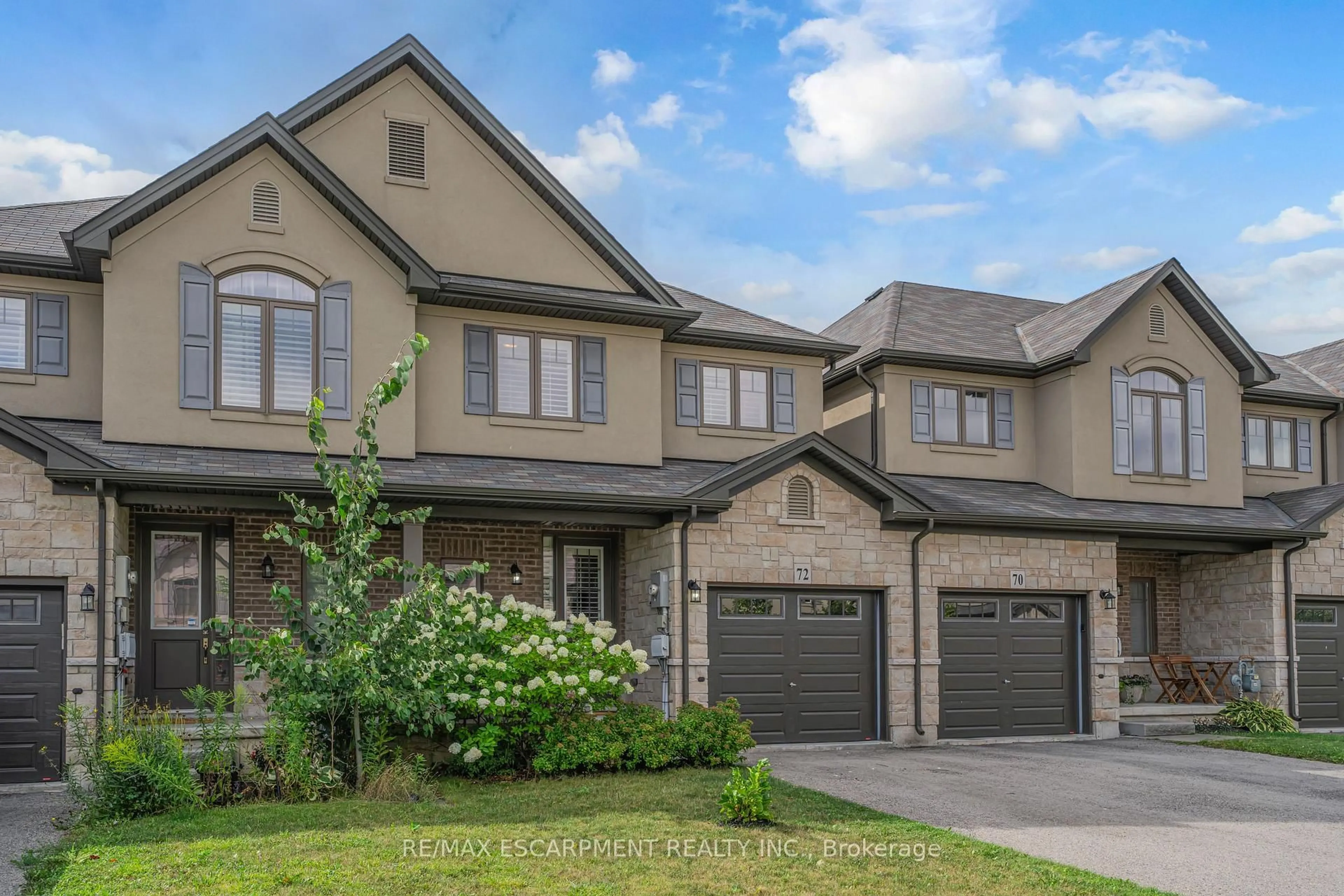 Home with brick exterior material, street for 72 DODMAN Cres, Hamilton Ontario L9G 0G6