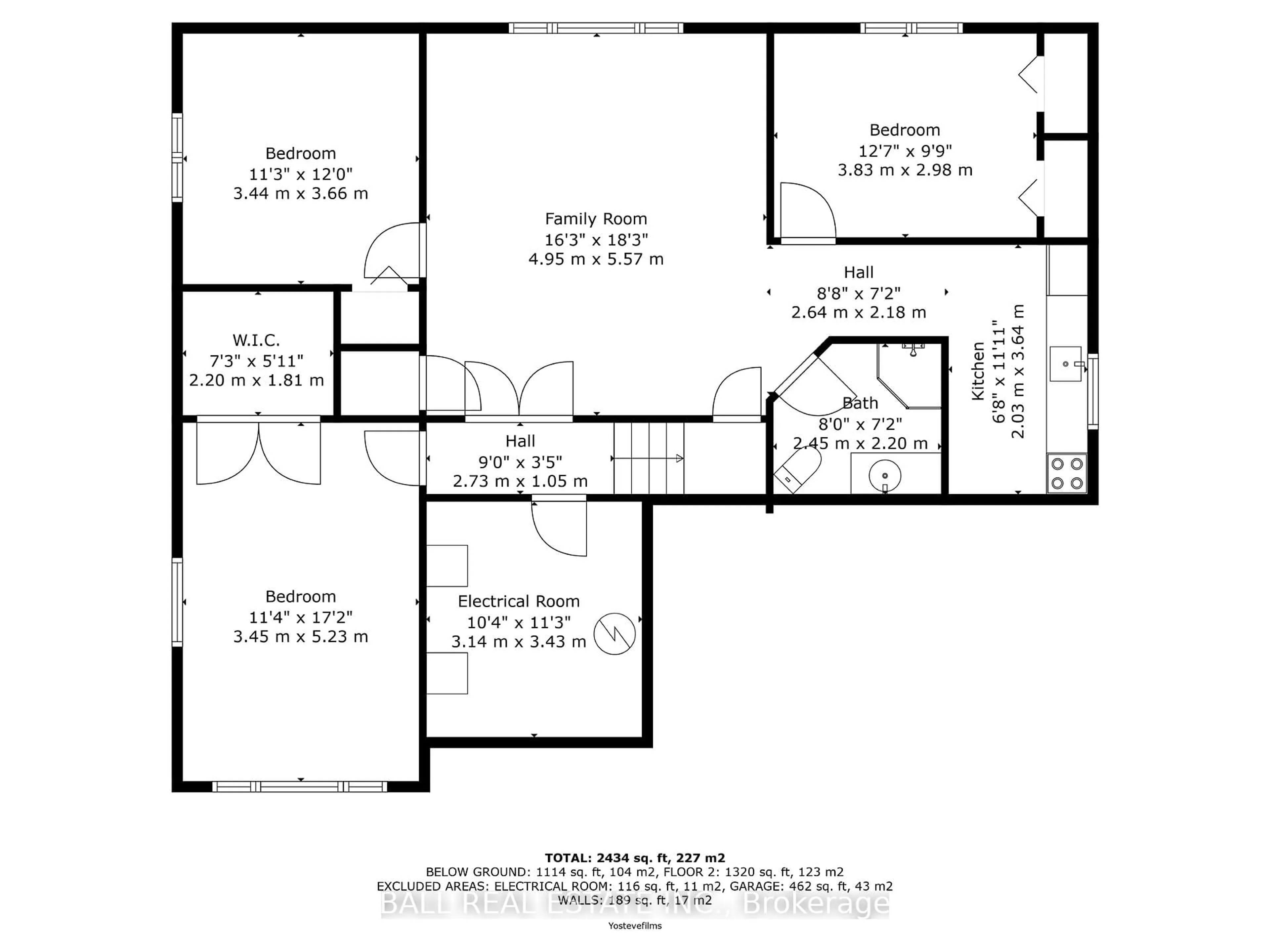 Floor plan for 773 Pinewood Dr, Peterborough Ontario K9K 1L3