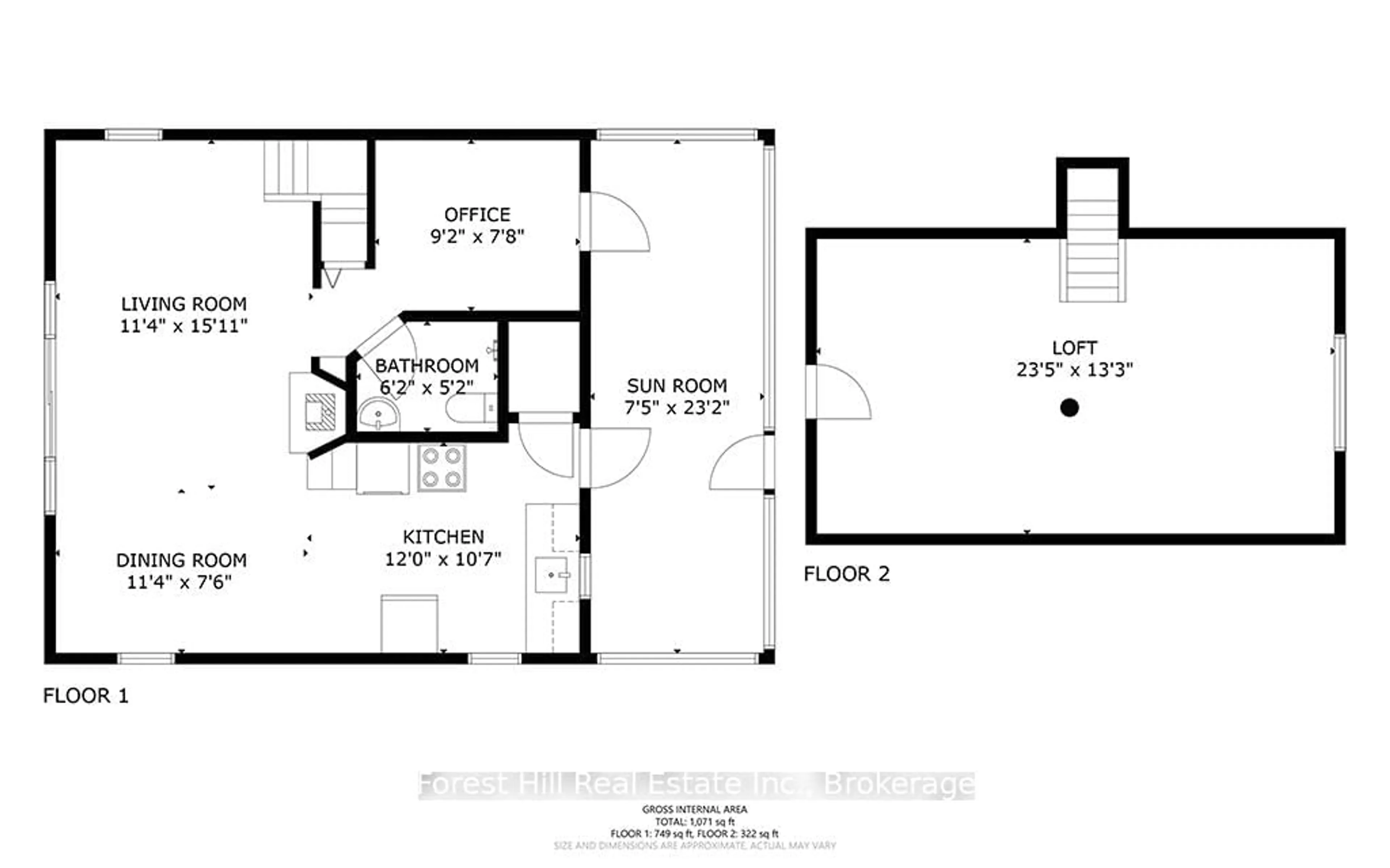Floor plan for 523580 12th Concession, West Grey Ontario N0C 1H0