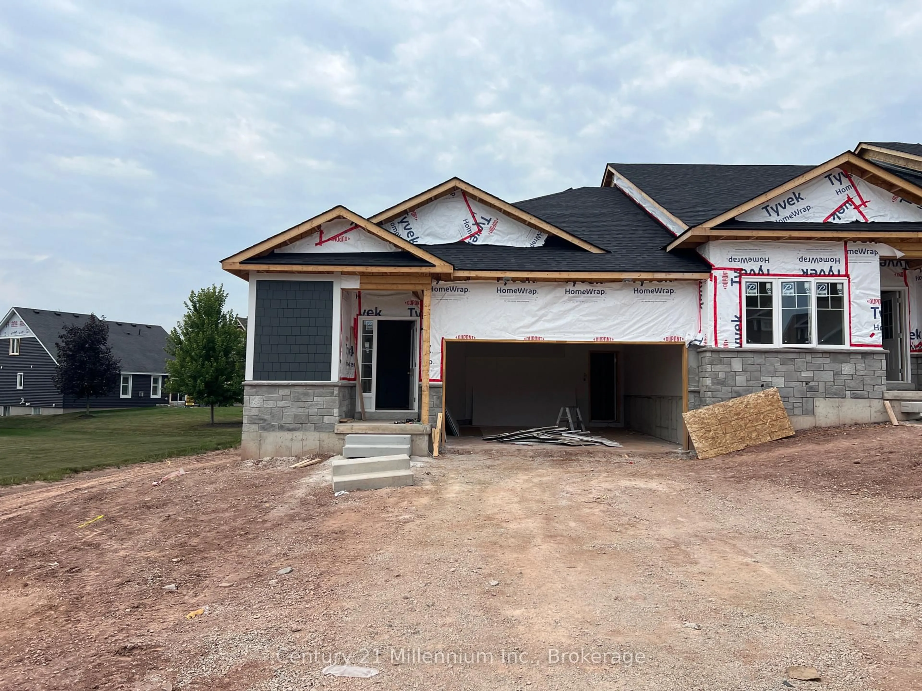Home with brick exterior material, building for 308 Telford Tr, Georgian Bluffs Ontario N0H 1S0