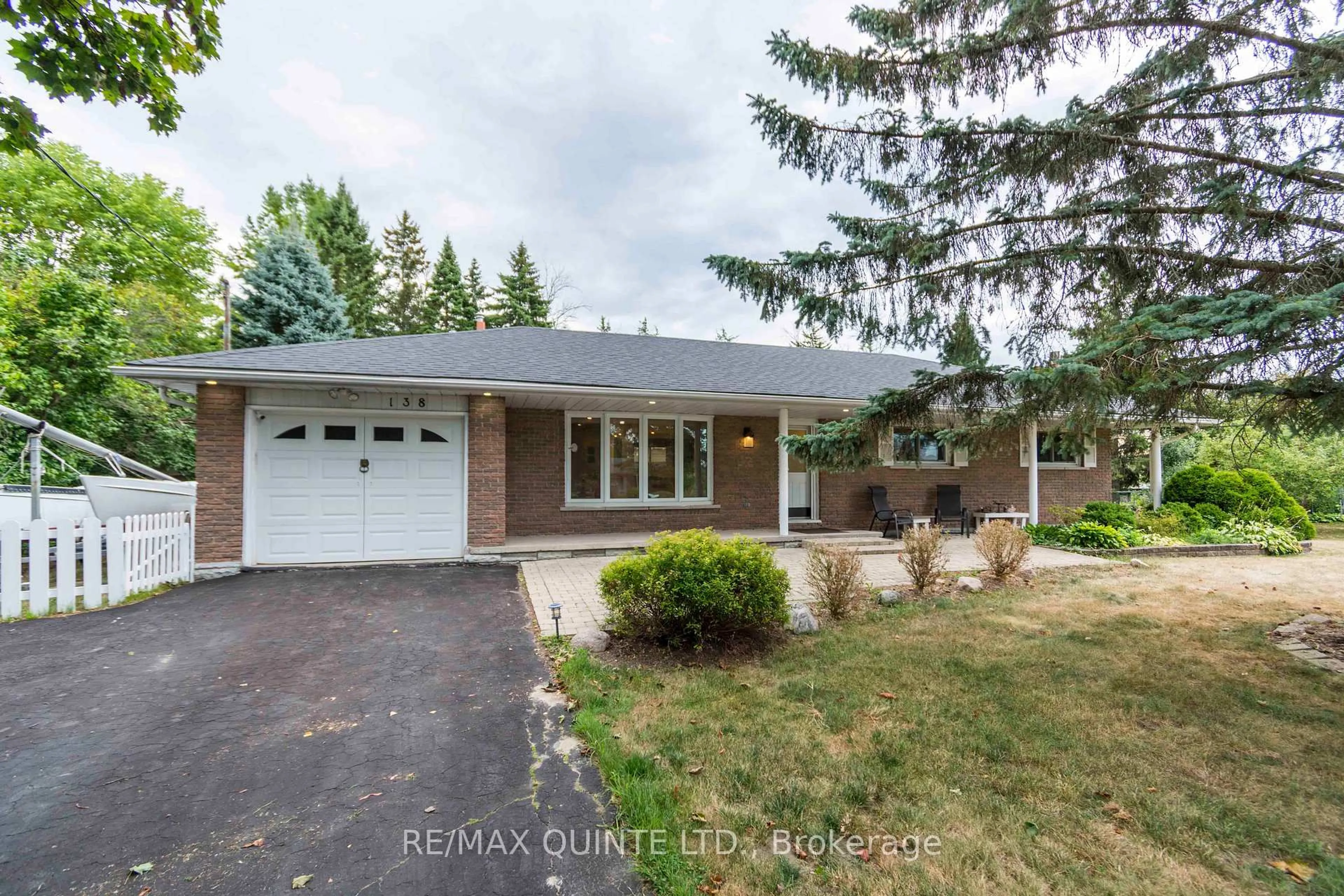 Home with brick exterior material, street for 138 Burns Ave, Quinte West Ontario K8R 1G3