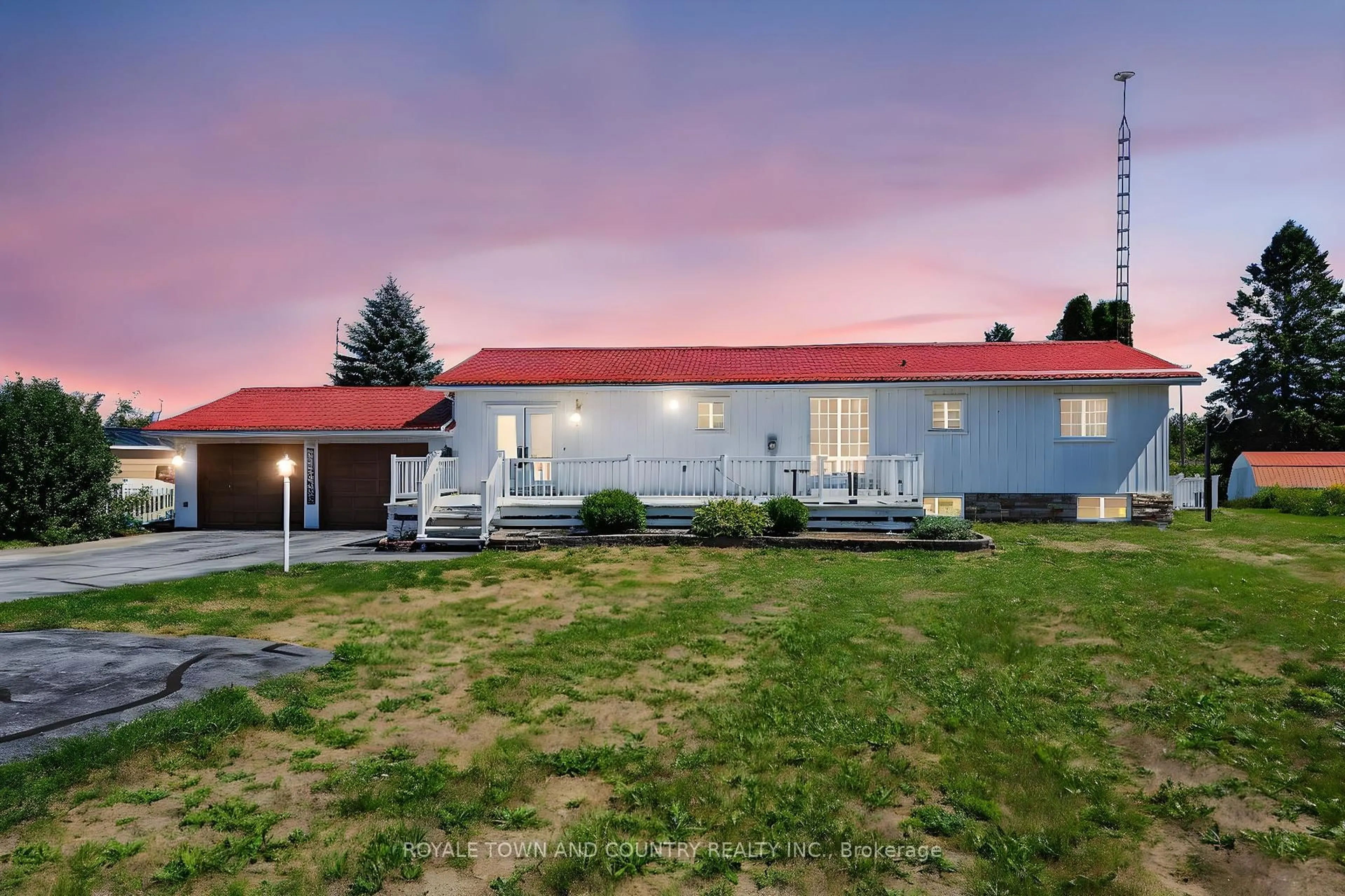 A pic from outside/outdoor area/front of a property/back of a property/a pic from drone, mountain view for 128 Pearns Rd, Kawartha Lakes Ontario K0M 1N0
