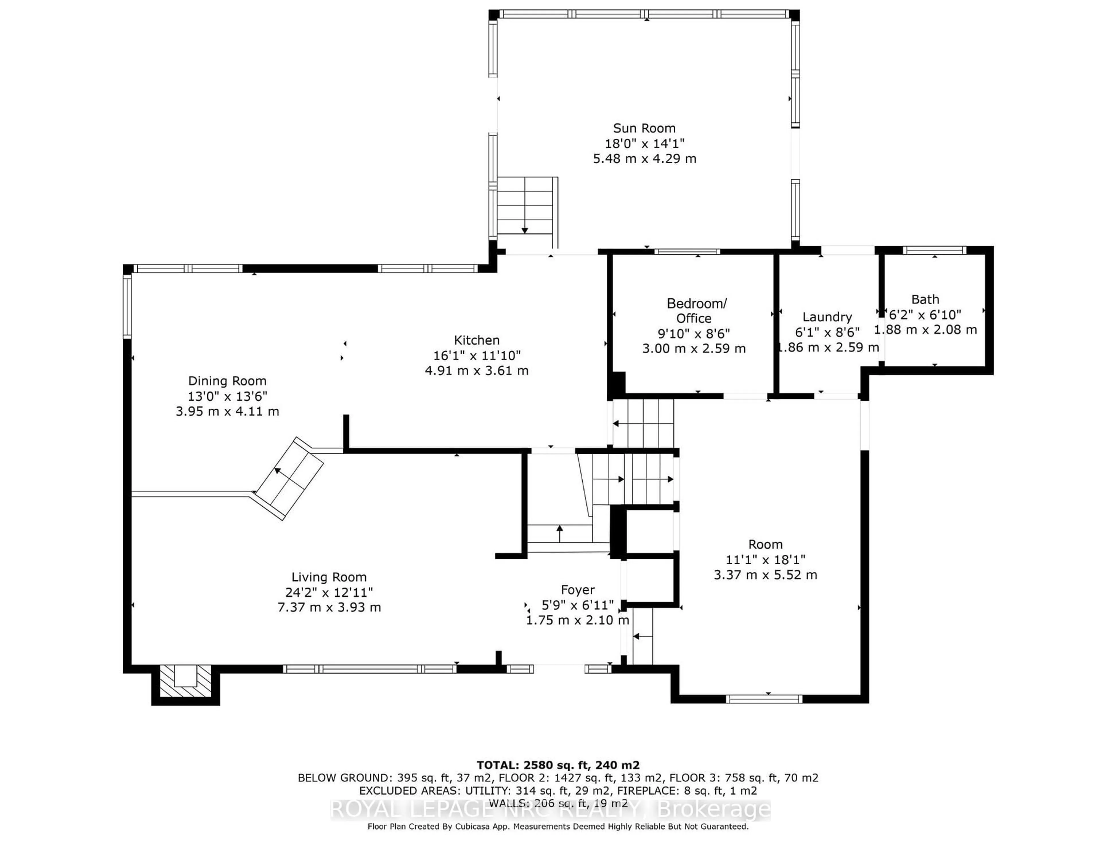 Floor plan for 17 Damude Dr, Pelham Ontario L0S 1E0
