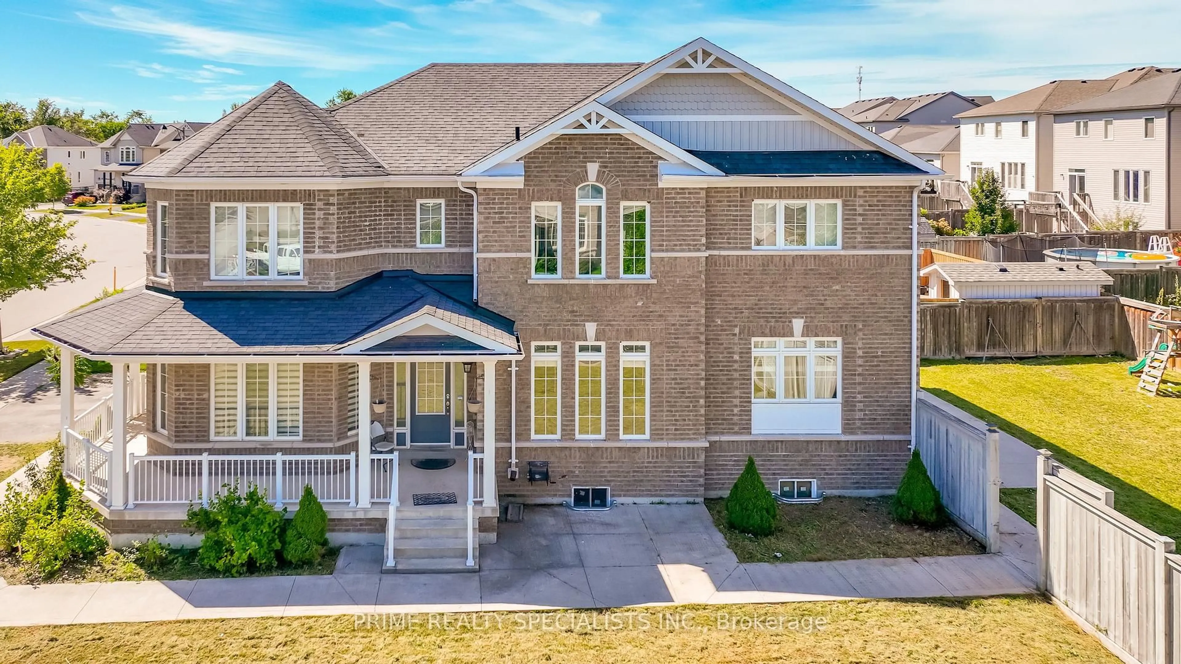 Home with brick exterior material, street for 293 Johnson Dr, Shelburne Ontario L0N 1S1