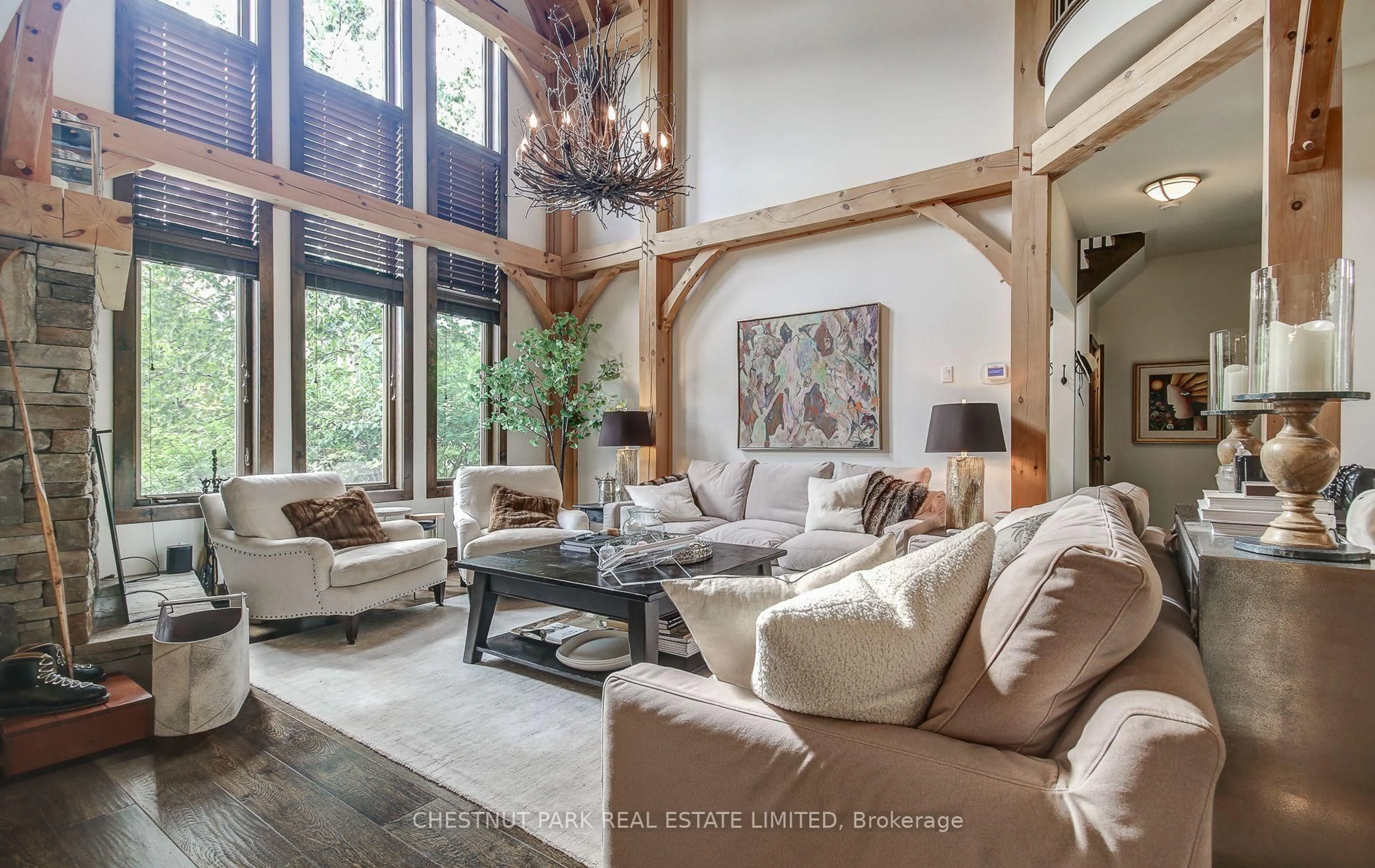 Living room with furniture, unknown for 146 National Dr, Blue Mountains Ontario L9Y 0B7