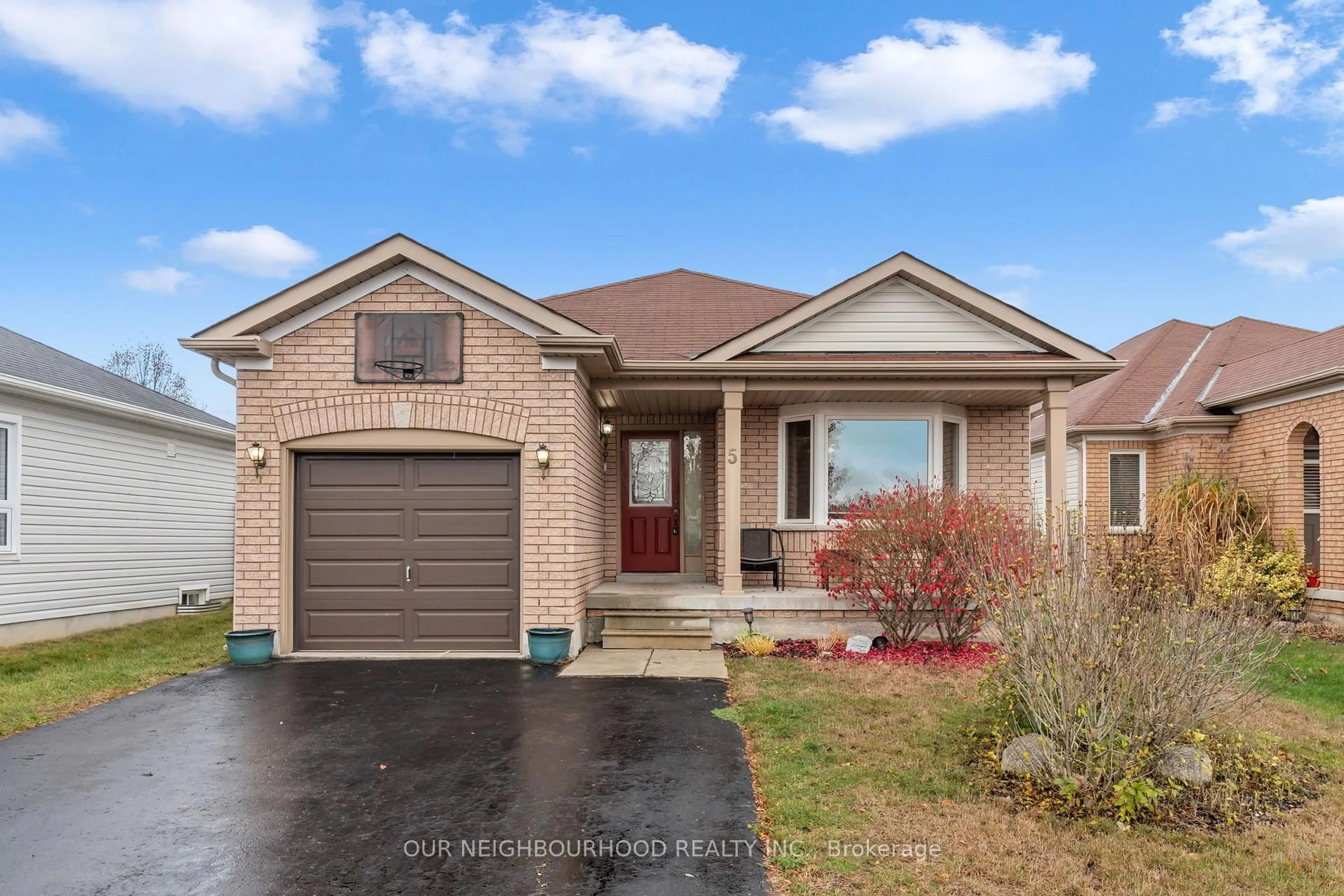 Home with brick exterior material, street for 5 Snell Crt, Port Hope Ontario L1A 0A6