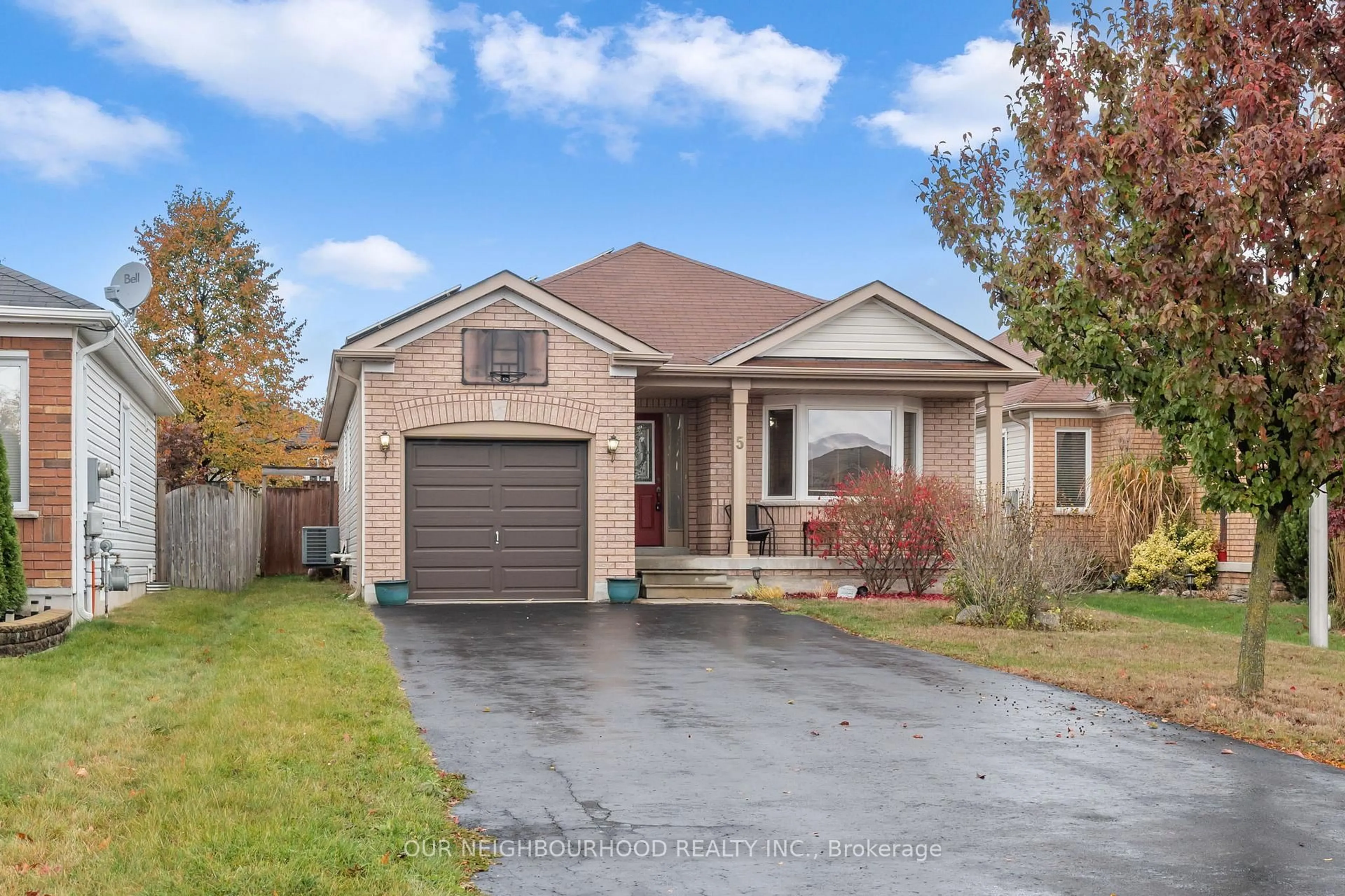 Home with brick exterior material, street for 5 Snell Crt, Port Hope Ontario L1A 0A6