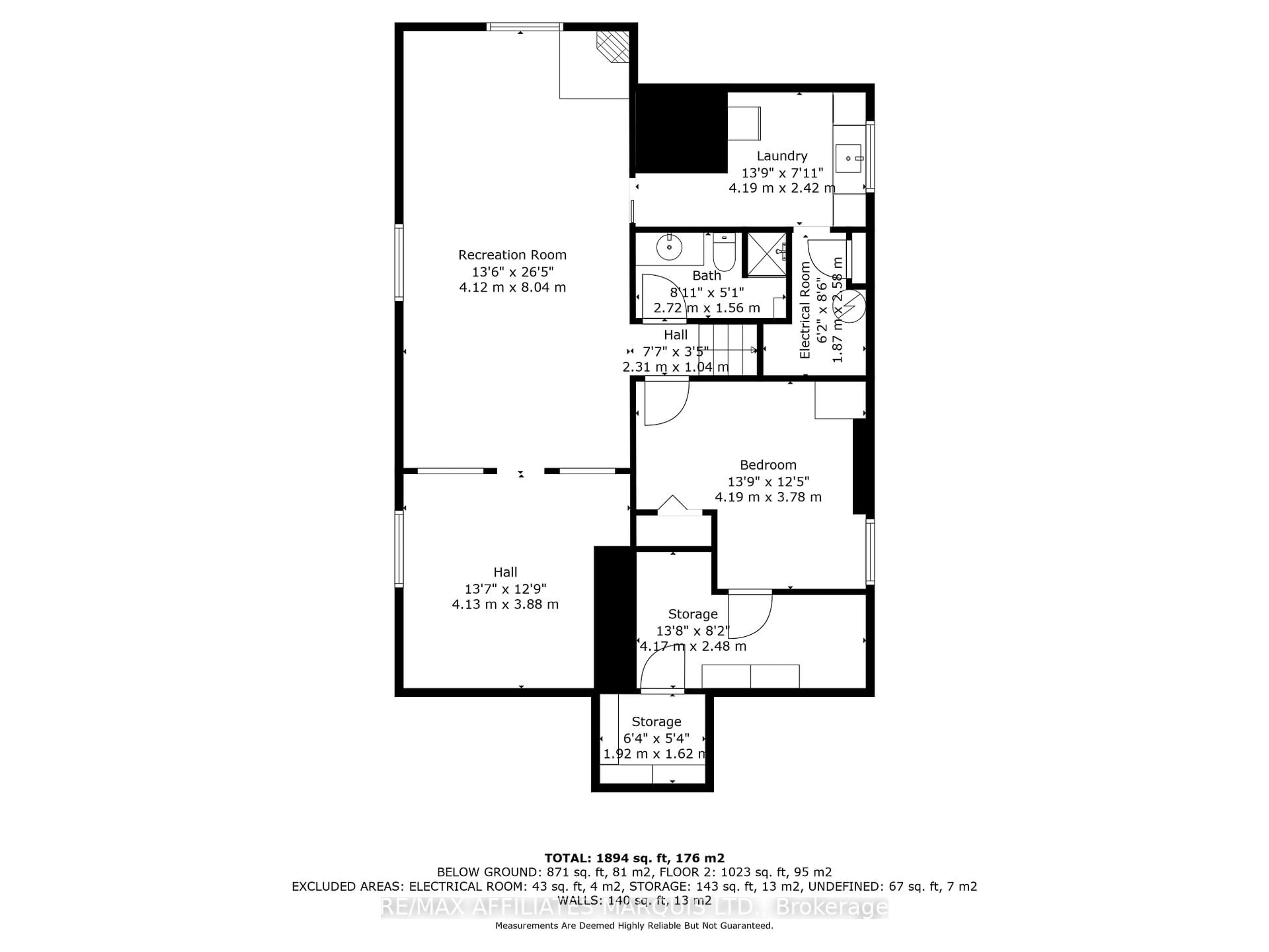 Floor plan for 518 Blossom Park Dr, Cornwall Ontario K6H 5N2
