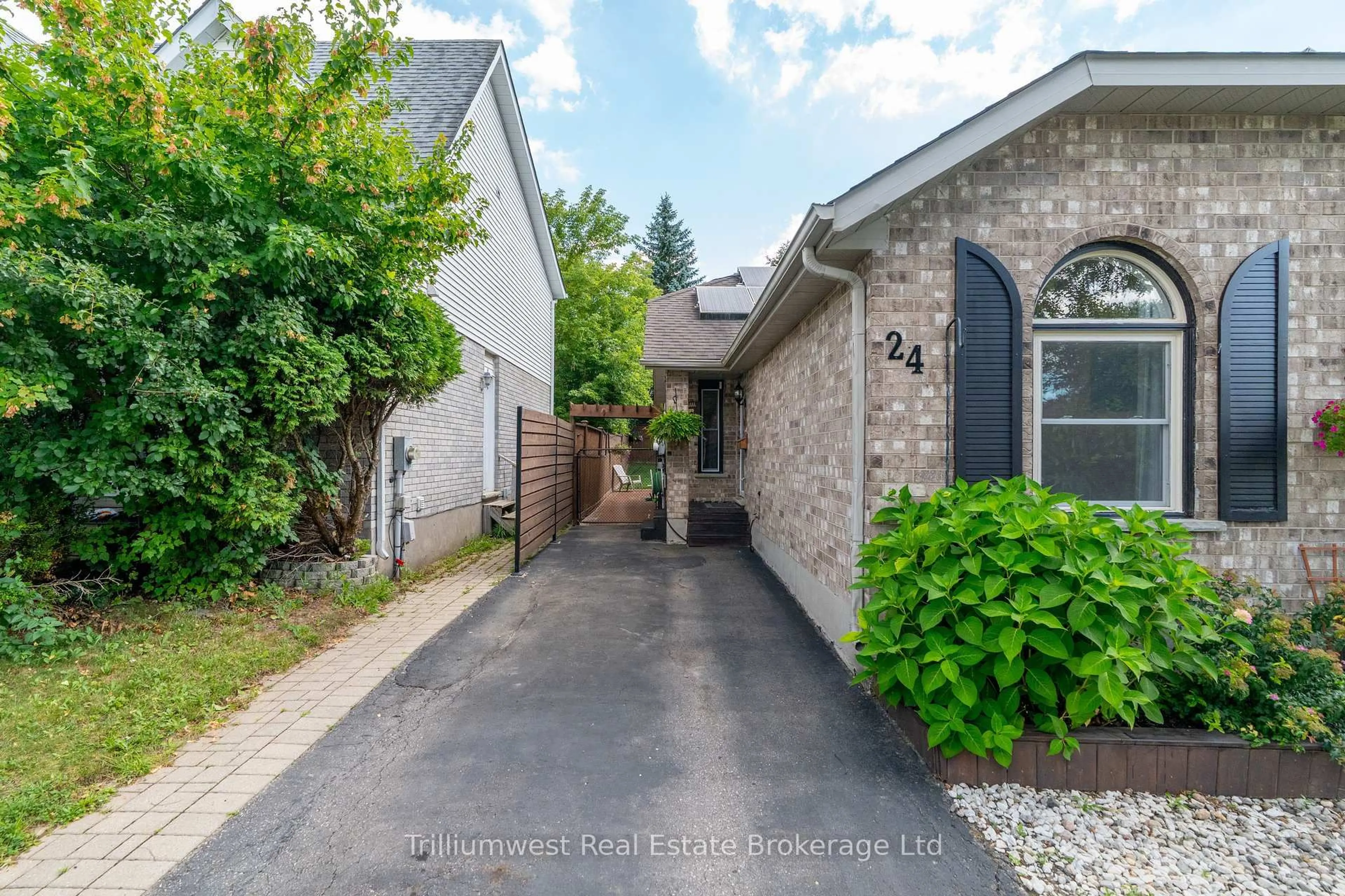 Home with brick exterior material, street for 24 Sidney Cres, Guelph Ontario N1G 4V1
