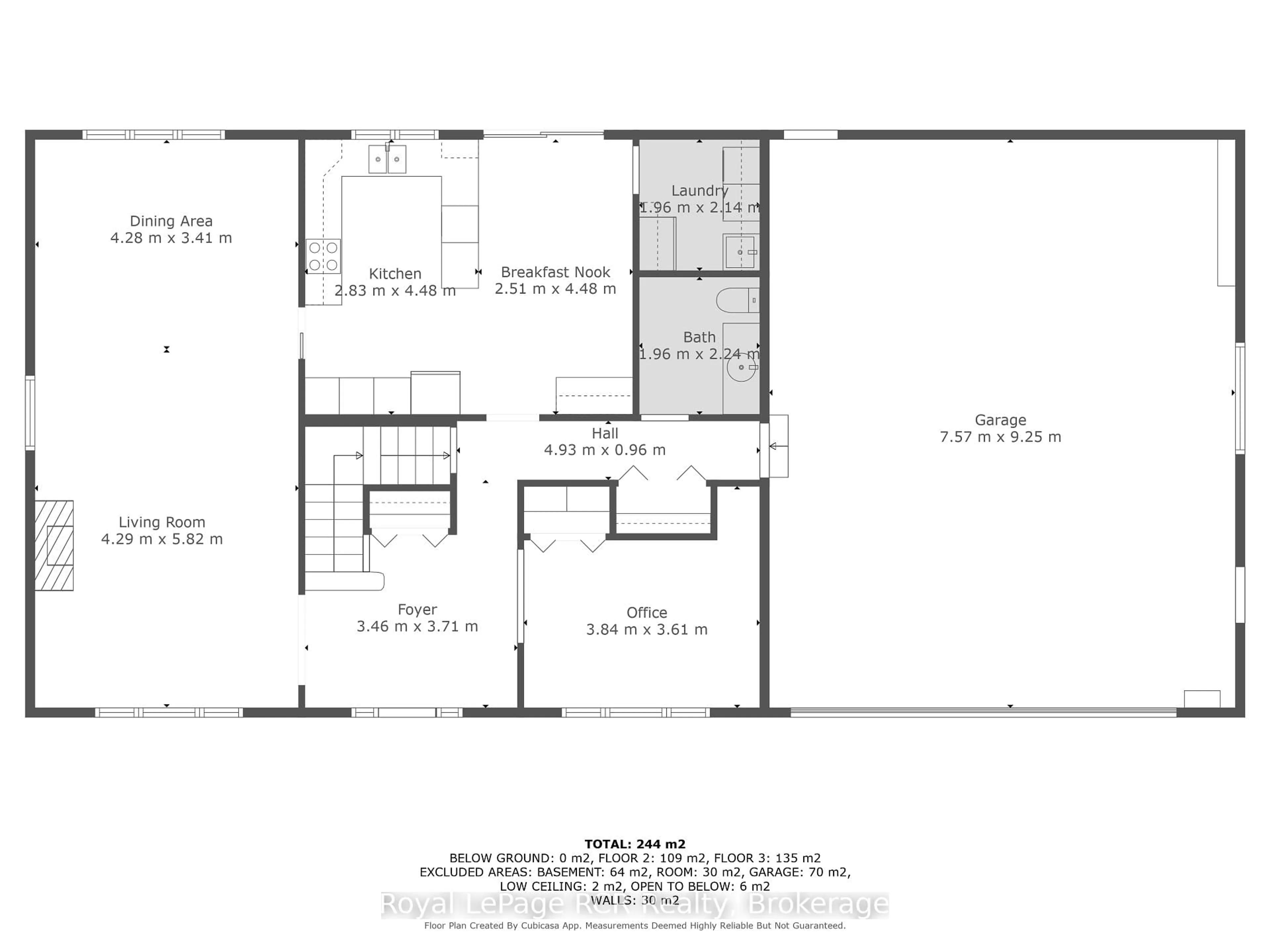 Floor plan for 201 Church St, Wellington North Ontario N0G 2L0