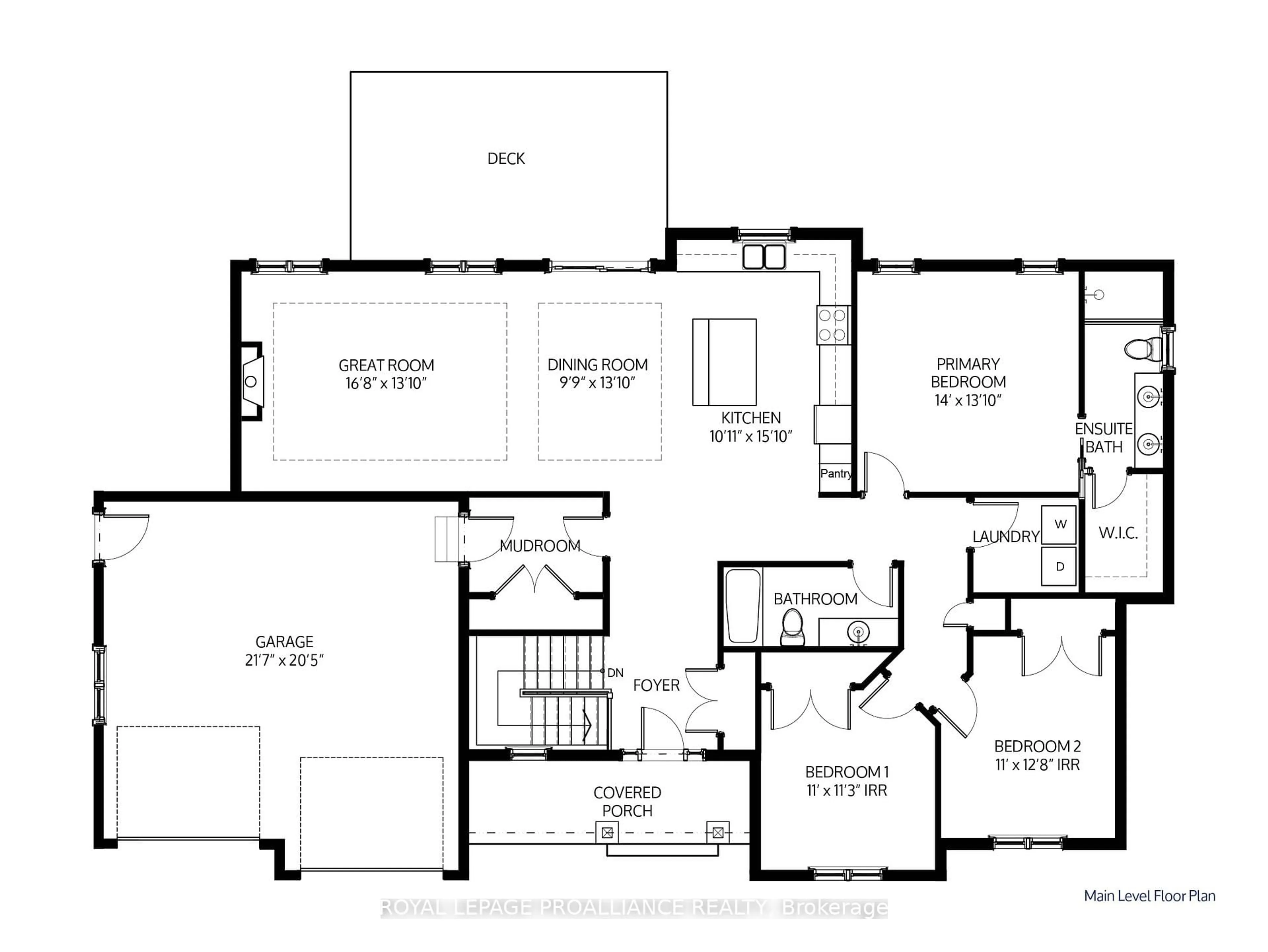 Floor plan for 14137 Little Lake Rd, Cramahe Ontario K0K 1S0