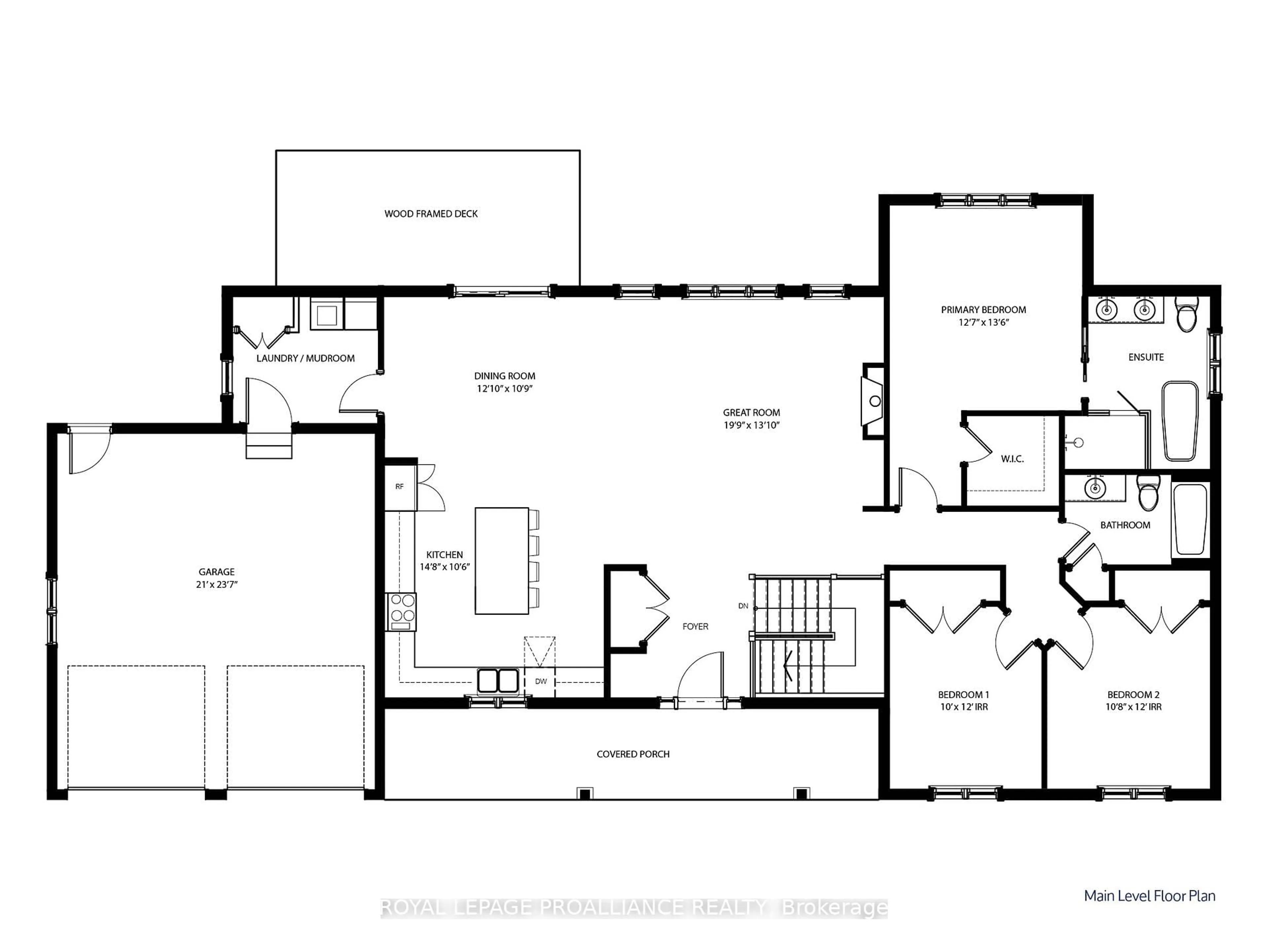 Floor plan for 14131 Little Lake Rd, Cramahe Ontario K0K 1S0