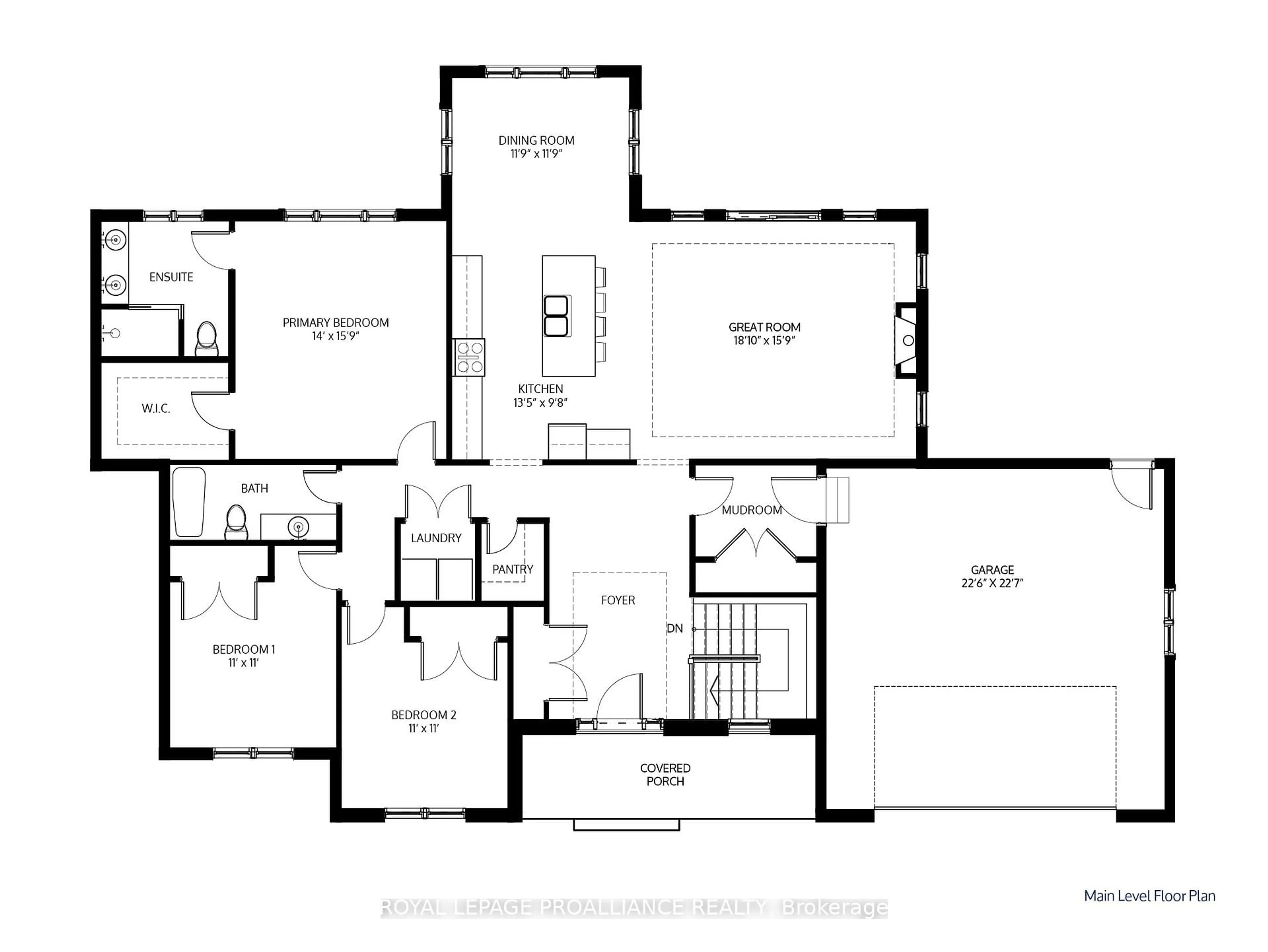 Floor plan for 14145 Little Lake Rd, Cramahe Ontario K0K 1S0