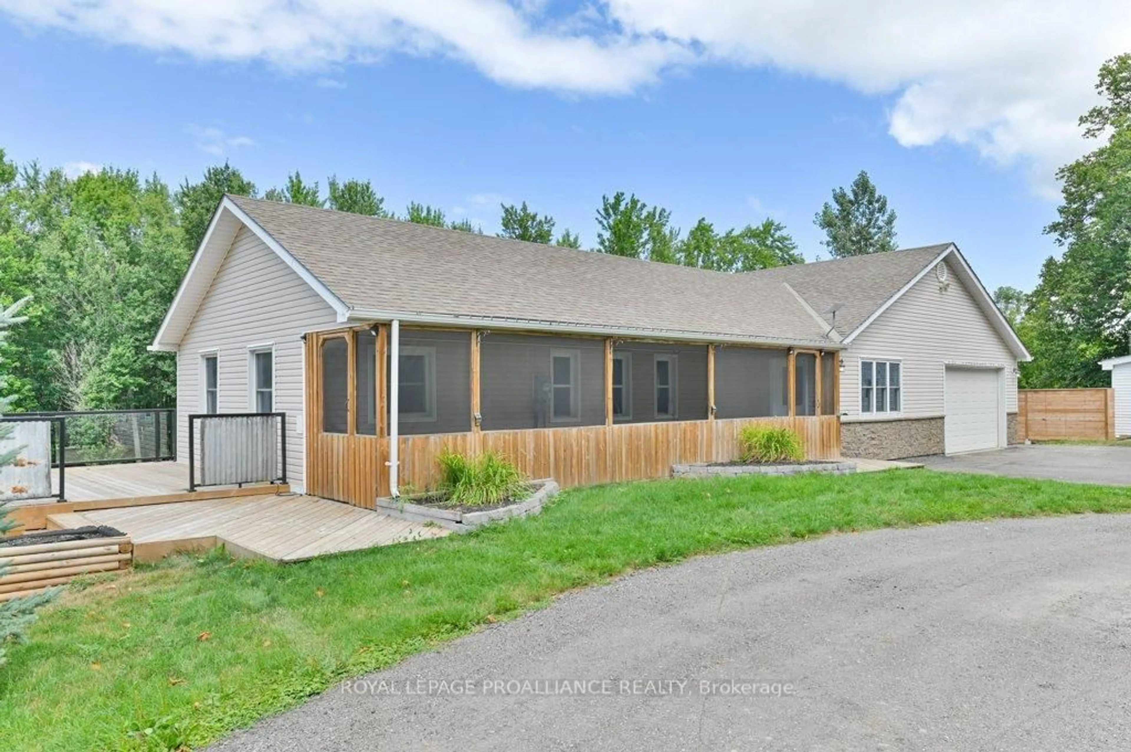 Home with vinyl exterior material, building for 90 Free Rd, Hastings Ontario K0K 2C0