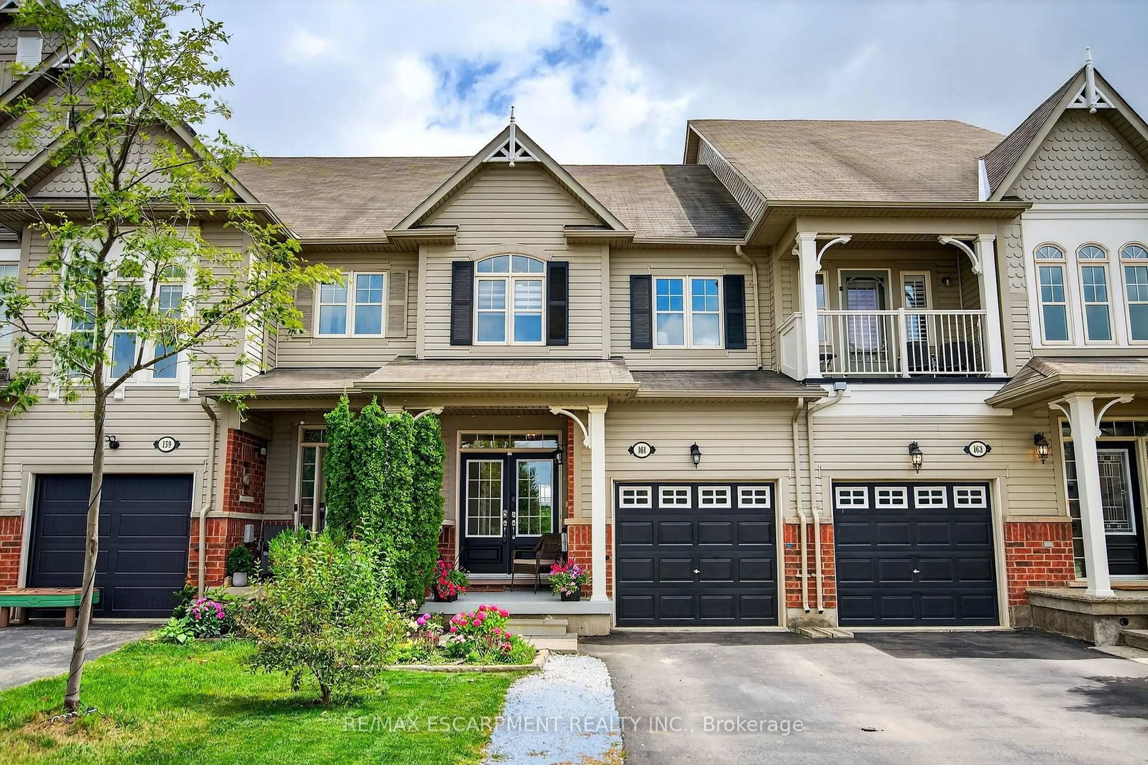 Home with brick exterior material, street for 161 Nisbet Blvd, Hamilton Ontario L8B 0S8