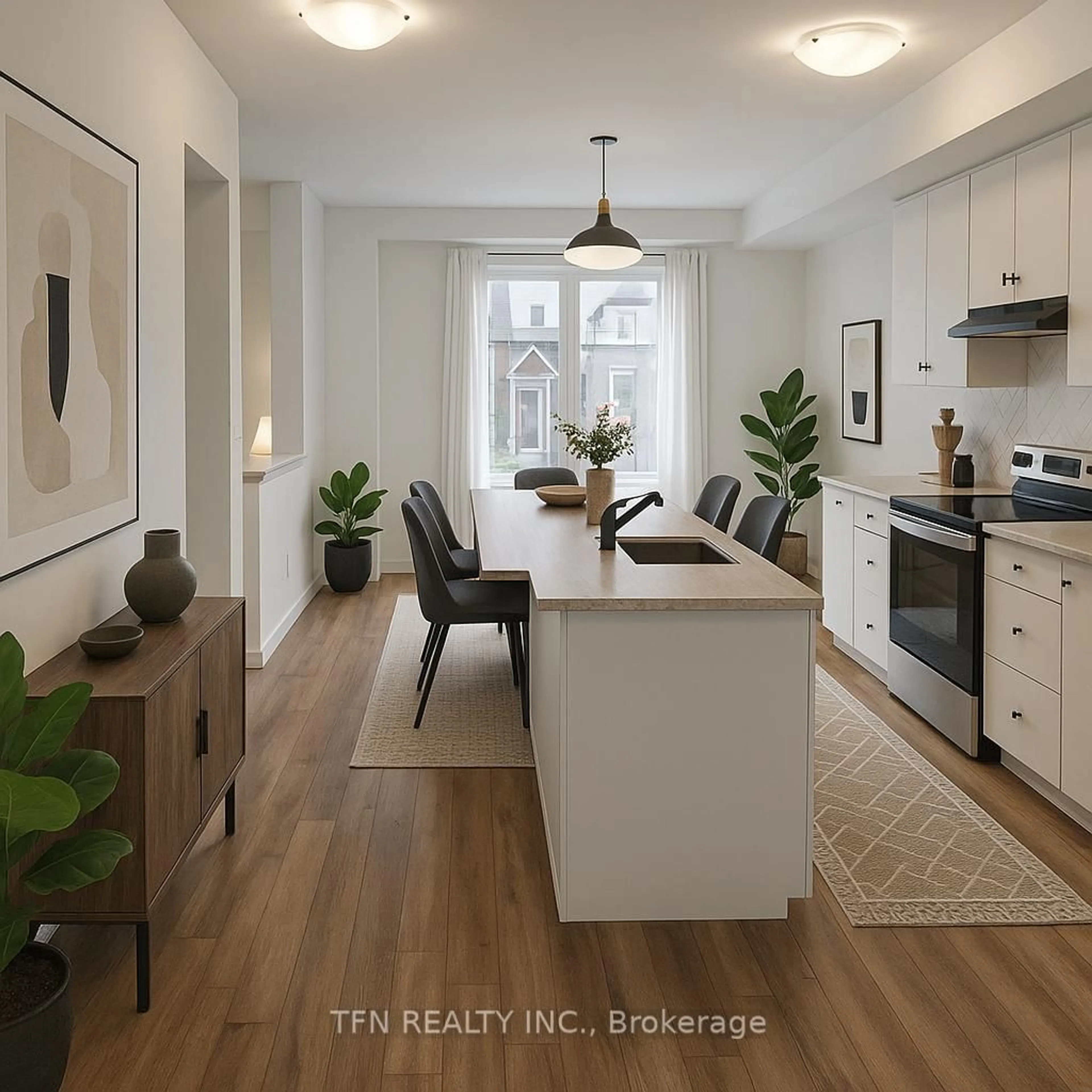 Open concept kitchen, unknown for 389 Conklin Rd #12, Brantford Ontario N3T 0Y3