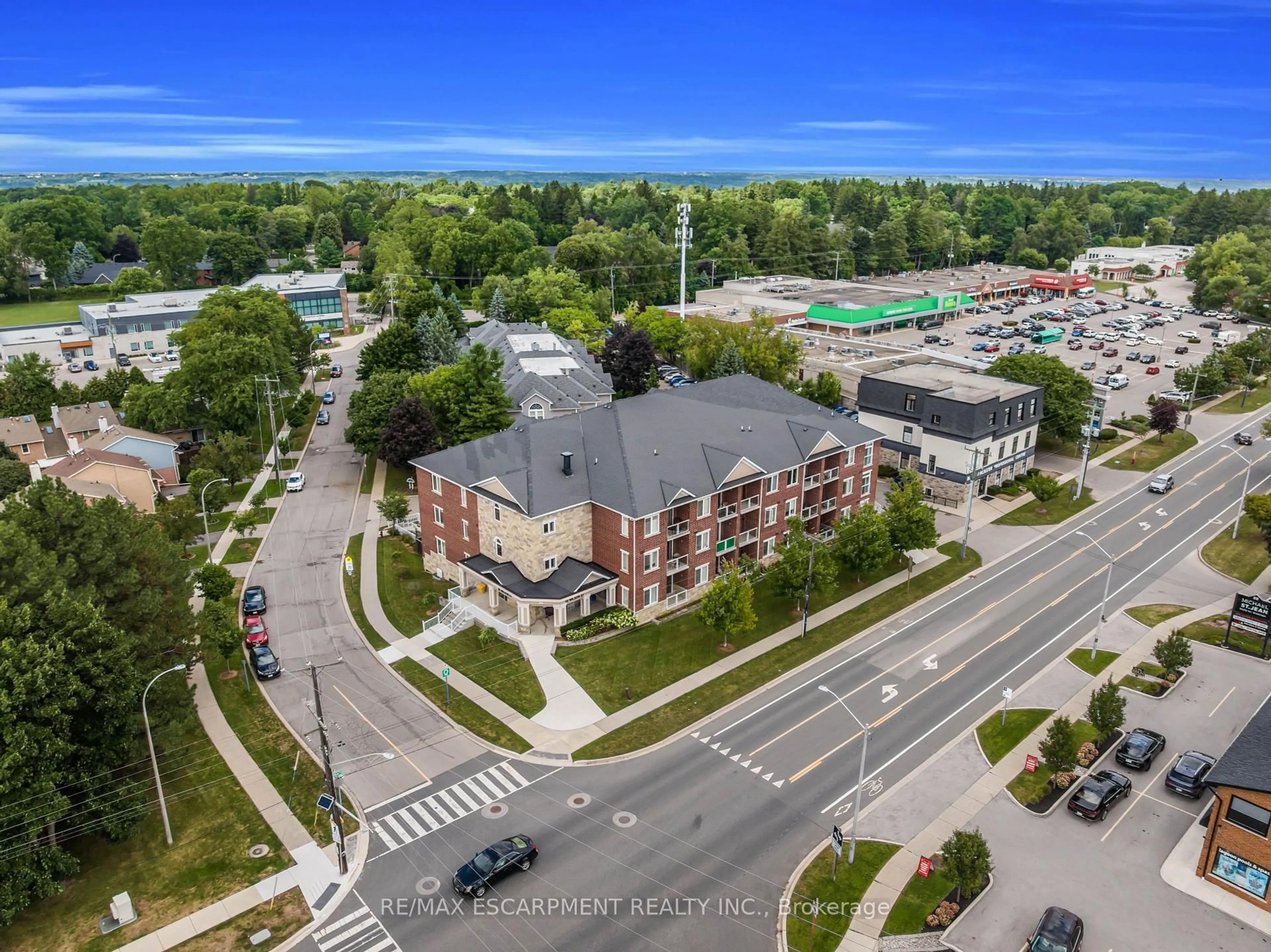 A pic from outside/outdoor area/front of a property/back of a property/a pic from drone, unknown for 95 WILSON St #314, Hamilton Ontario L8L 5C4