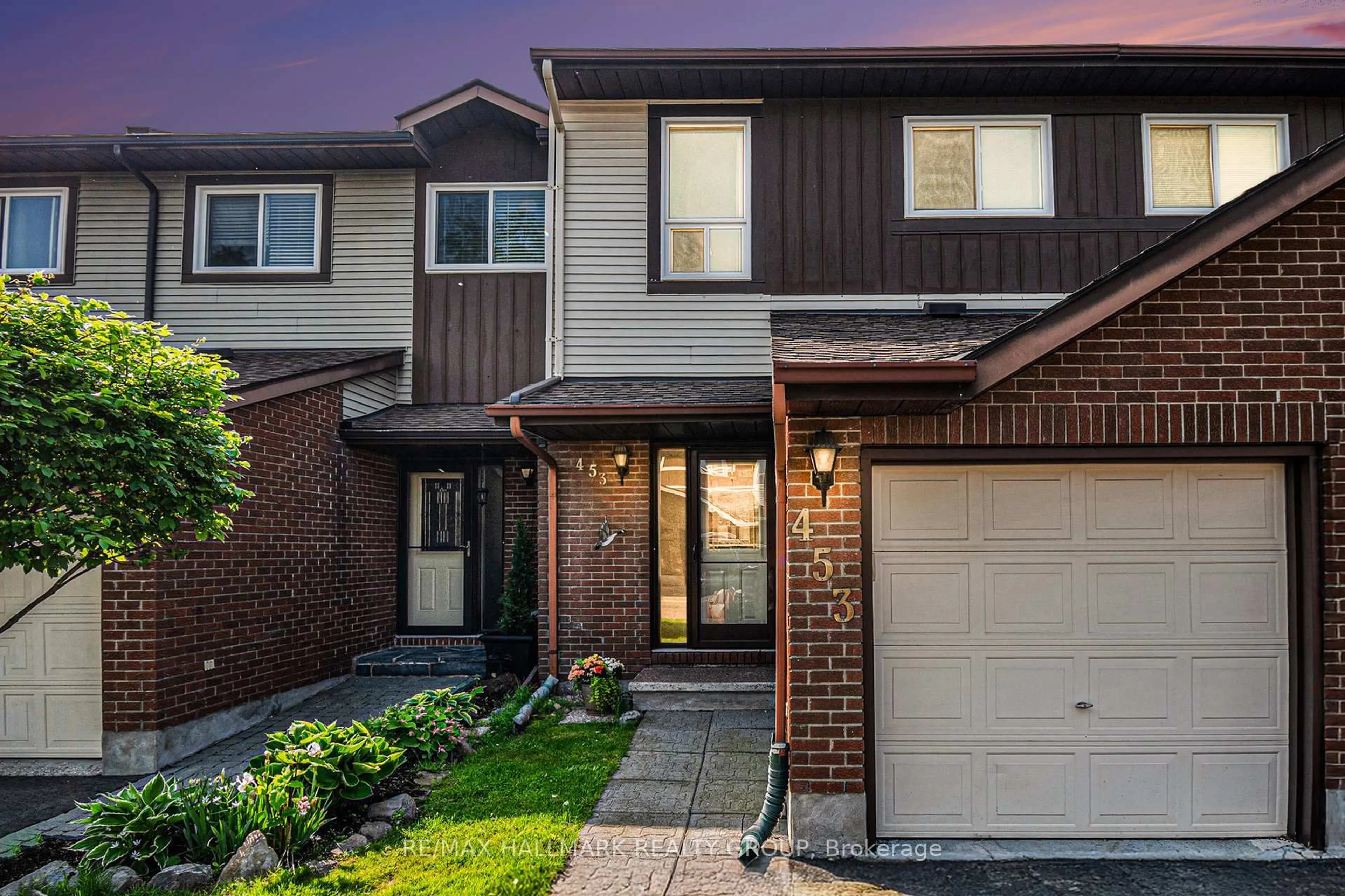 Home with brick exterior material, street for 453 Sandhamn Private #67, Ottawa Ontario K1T 2Z3
