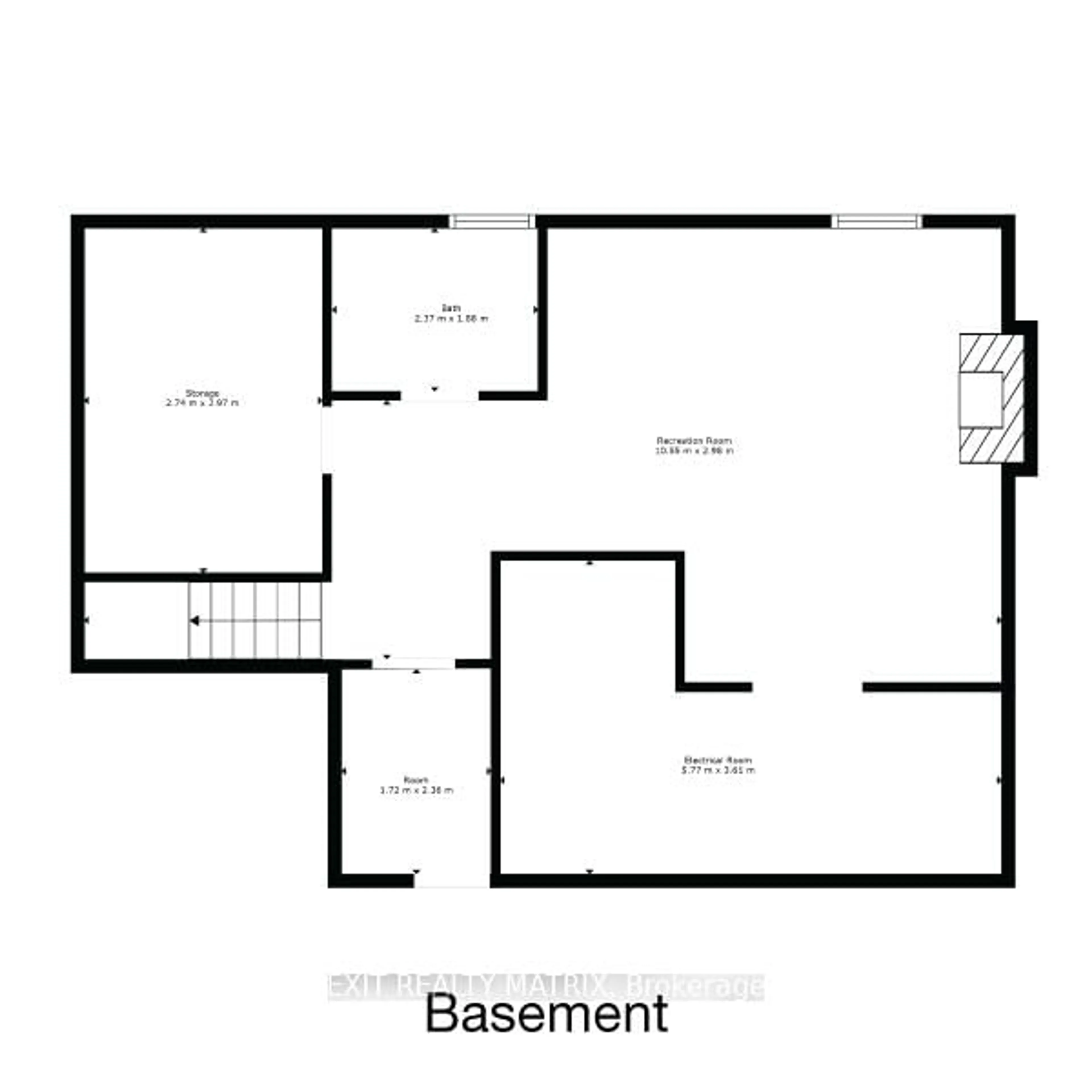 Floor plan for 2418 Rideau Rd, Ottawa Ontario K1X 1B2