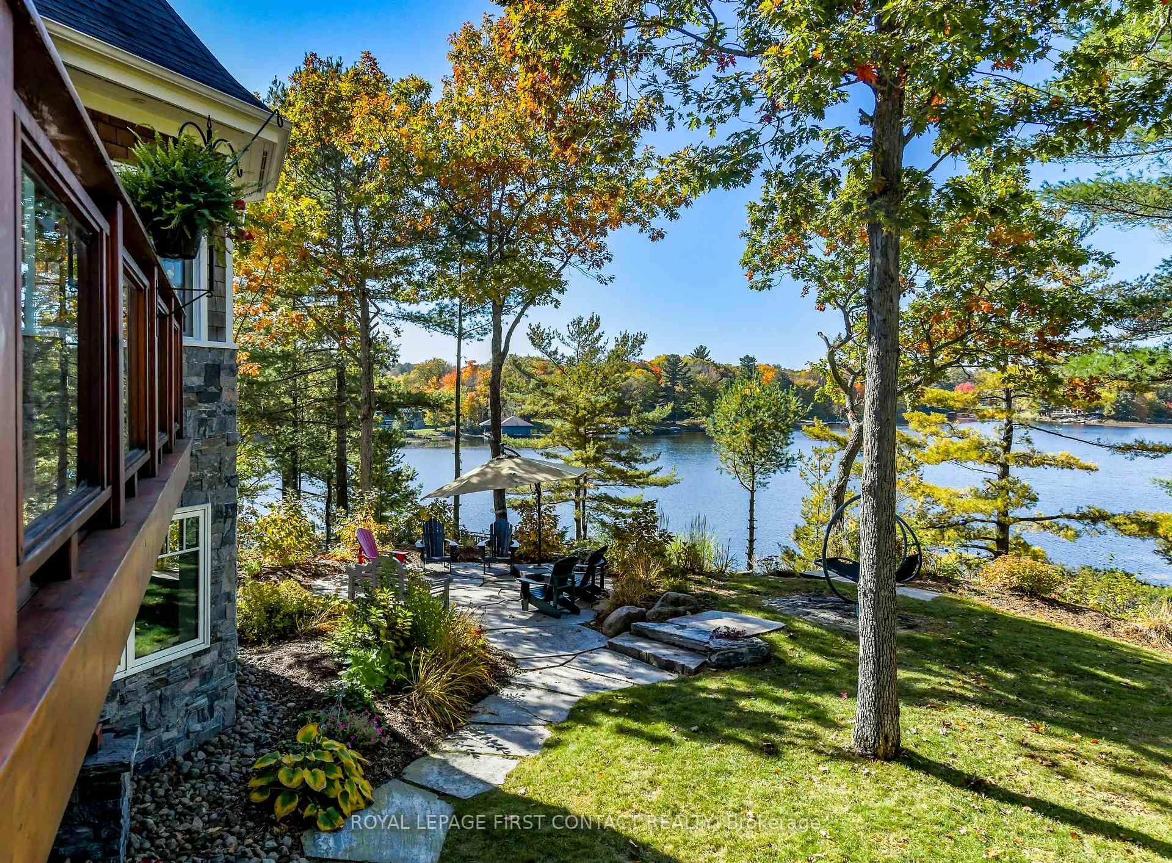 Patio, water/lake/river/ocean view for 1034 Road 2900, Gravenhurst Ontario P1P 1R2