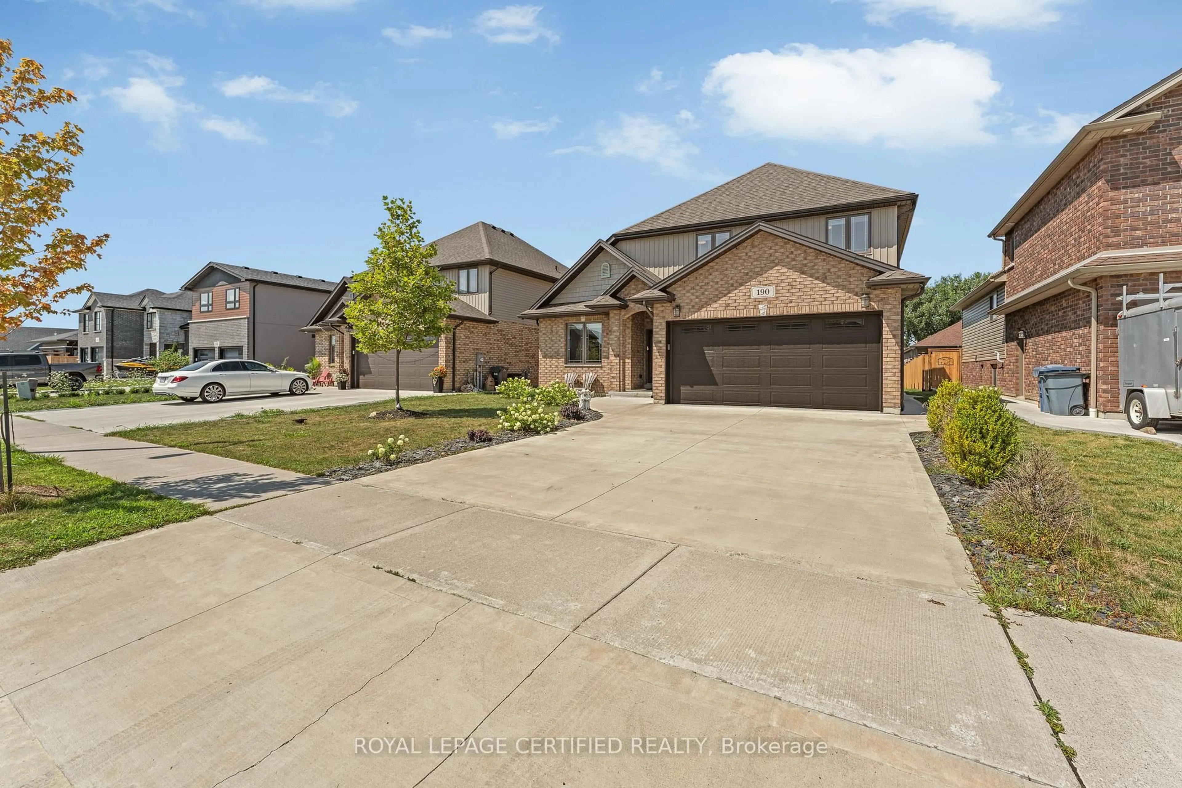 Home with brick exterior material, street for 190 Spring St, Lakeshore Ontario N8L 0G7